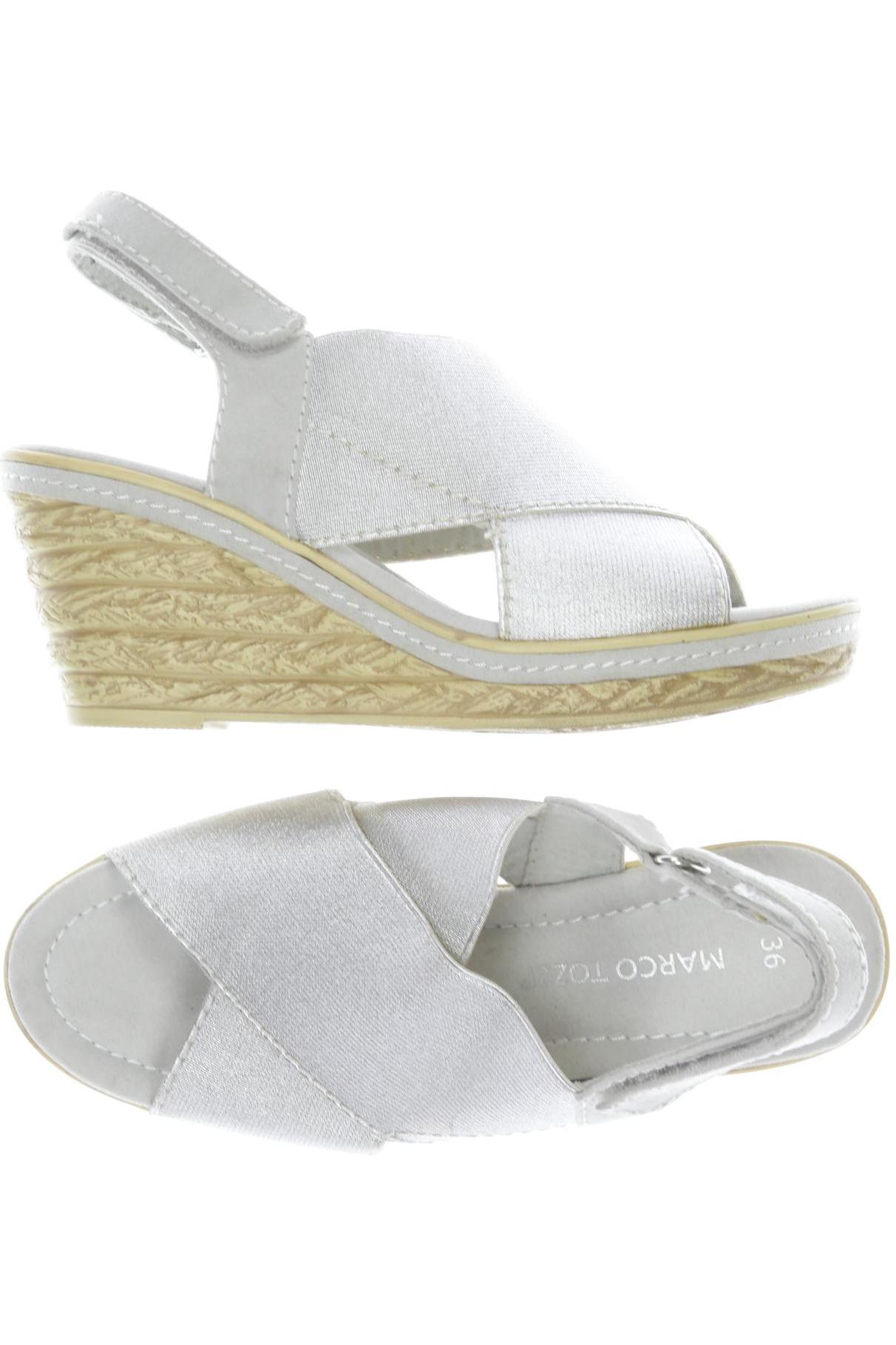 

Marco Tozzi Damen Sandale, silber, Gr. 36