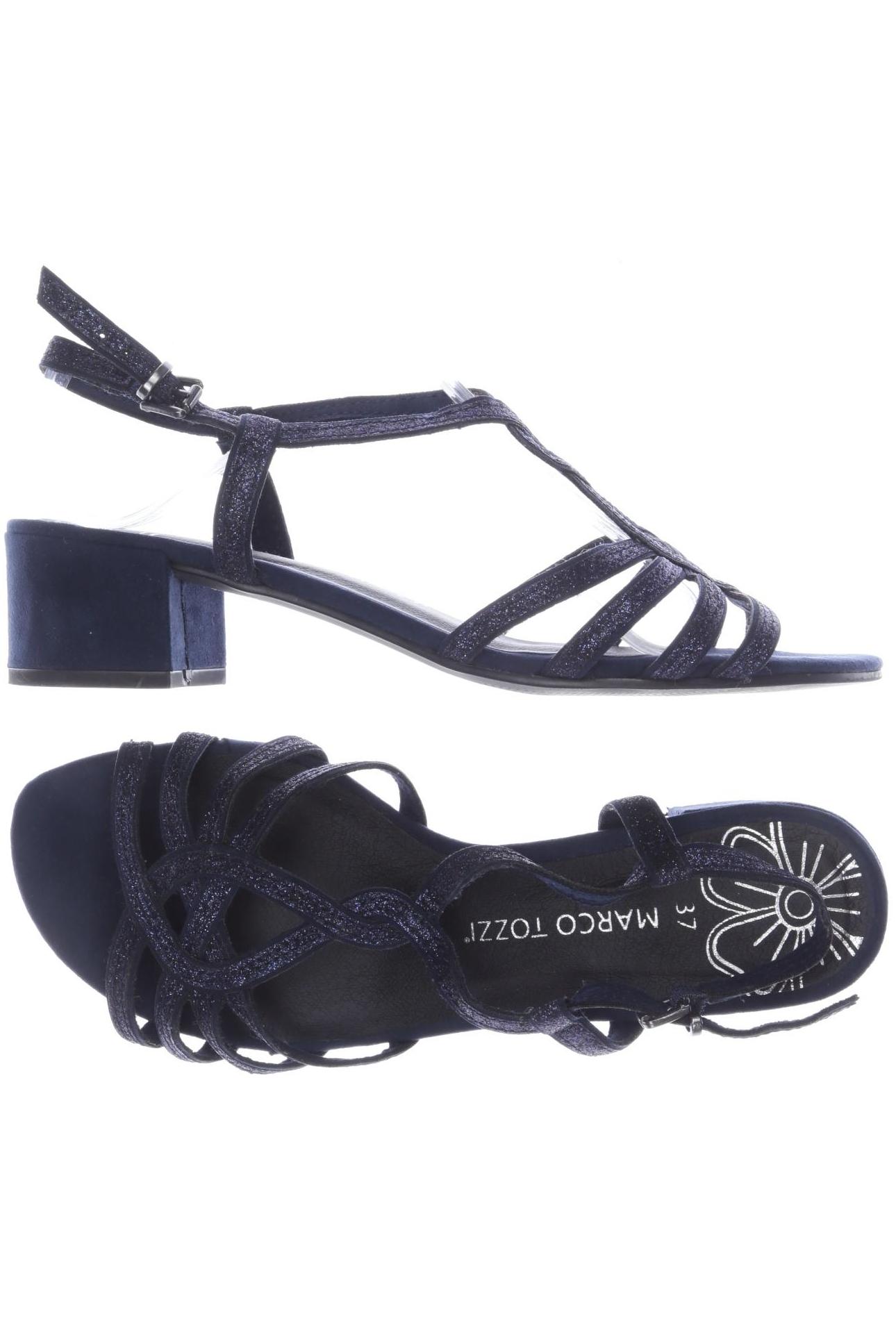 

Marco Tozzi Damen Sandale, marineblau, Gr. 37