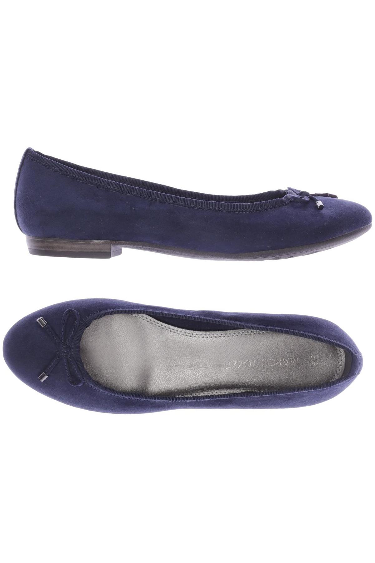 

Marco Tozzi Damen Ballerinas, marineblau