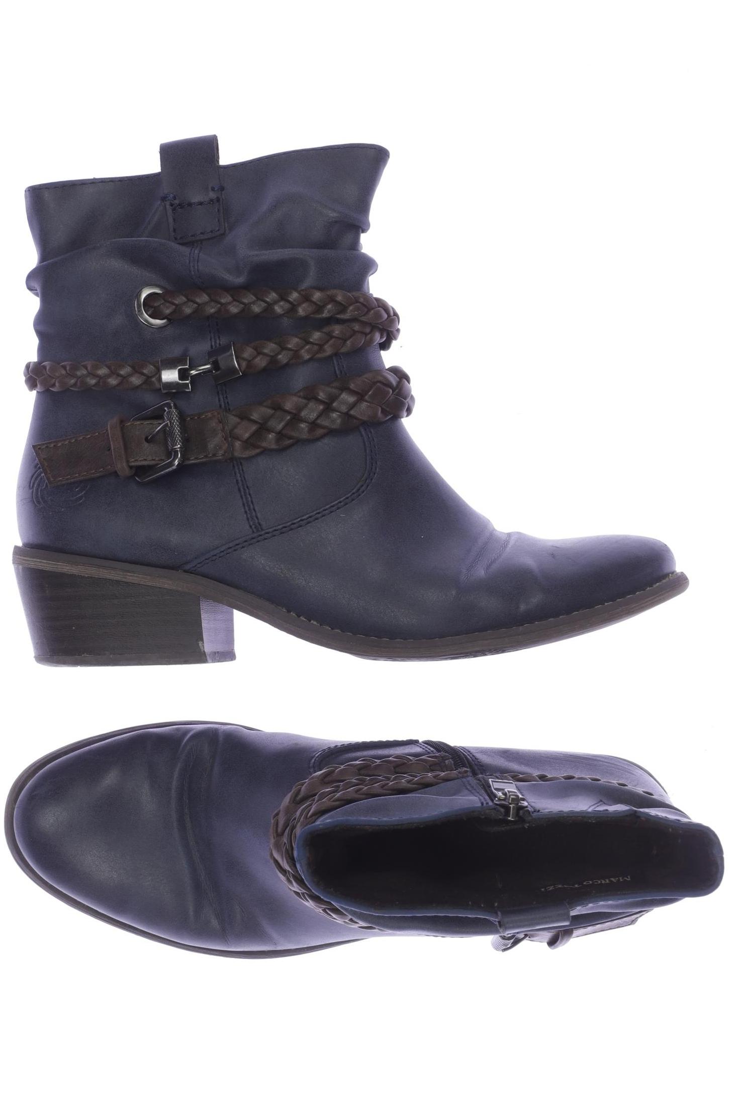 

Marco Tozzi Damen Stiefelette, marineblau, Gr. 39
