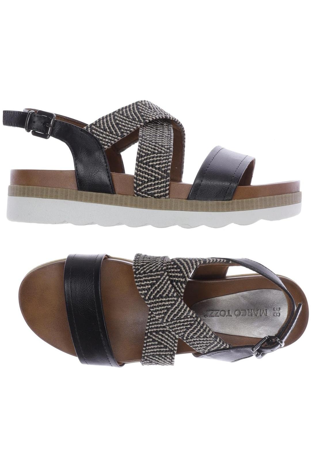 

Marco Tozzi Damen Sandale, schwarz, Gr. 38