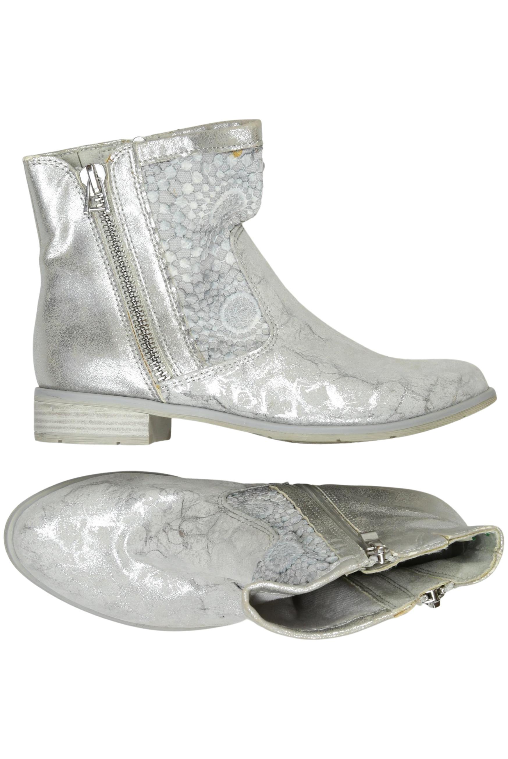 

Marco Tozzi Damen Stiefelette, silber, Gr. 37