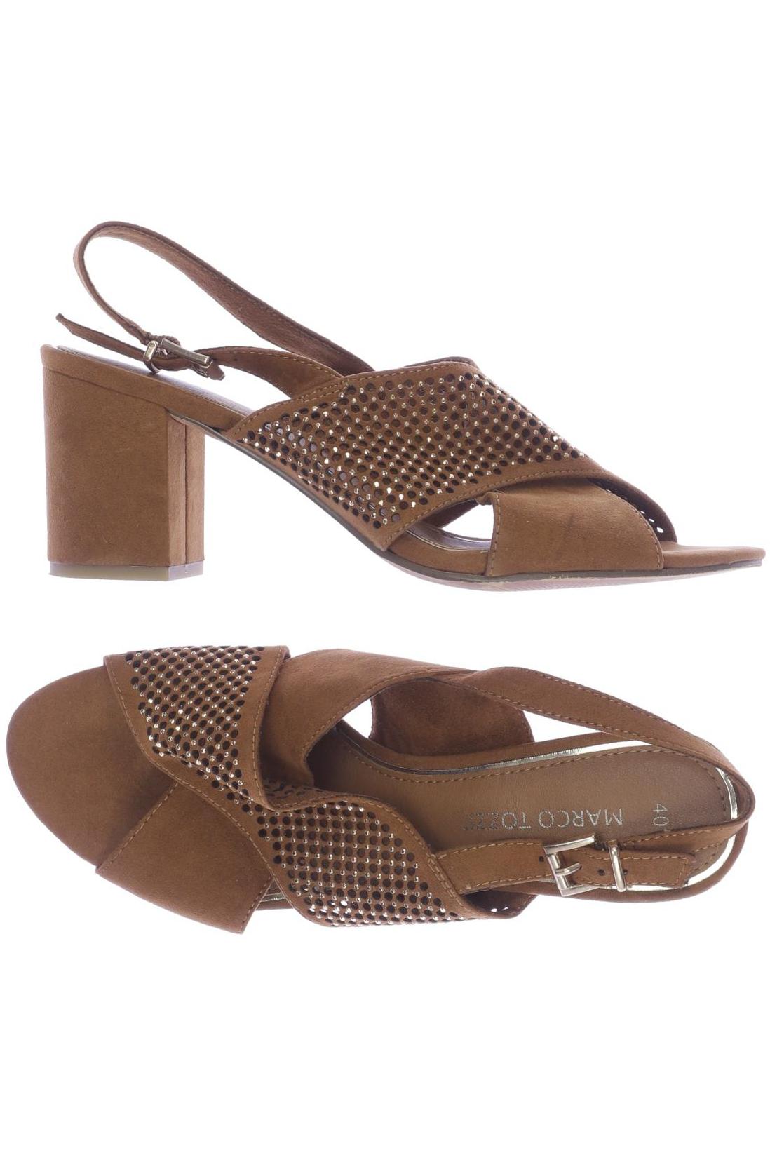 

Marco Tozzi Damen Sandale, braun, Gr. 40