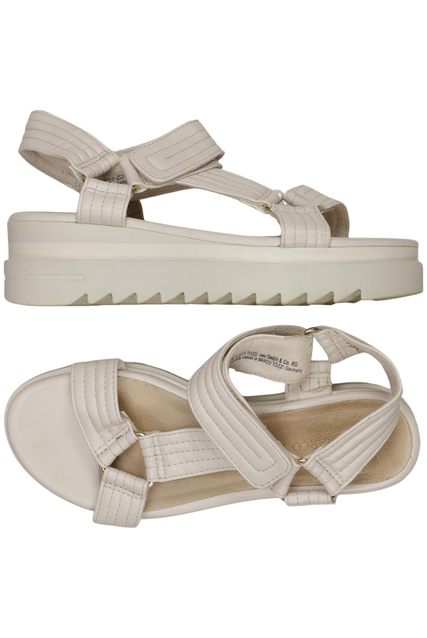 

Marco Tozzi Damen Sandale, cremeweiß, Gr. 38