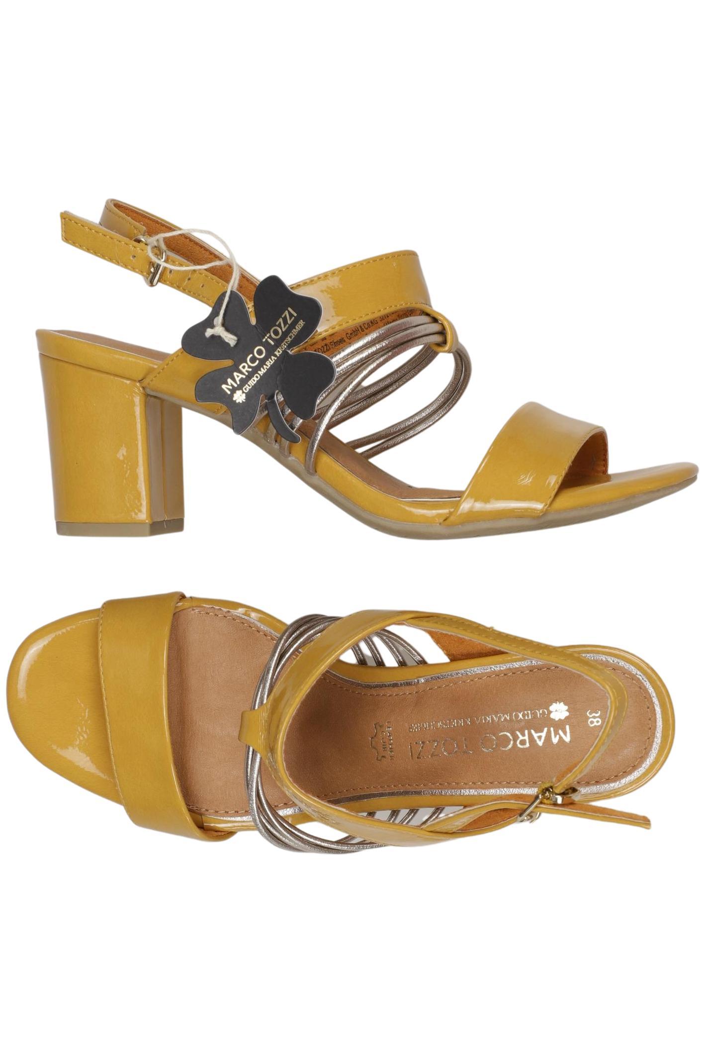 

Marco Tozzi Damen Sandale, gelb, Gr. 38