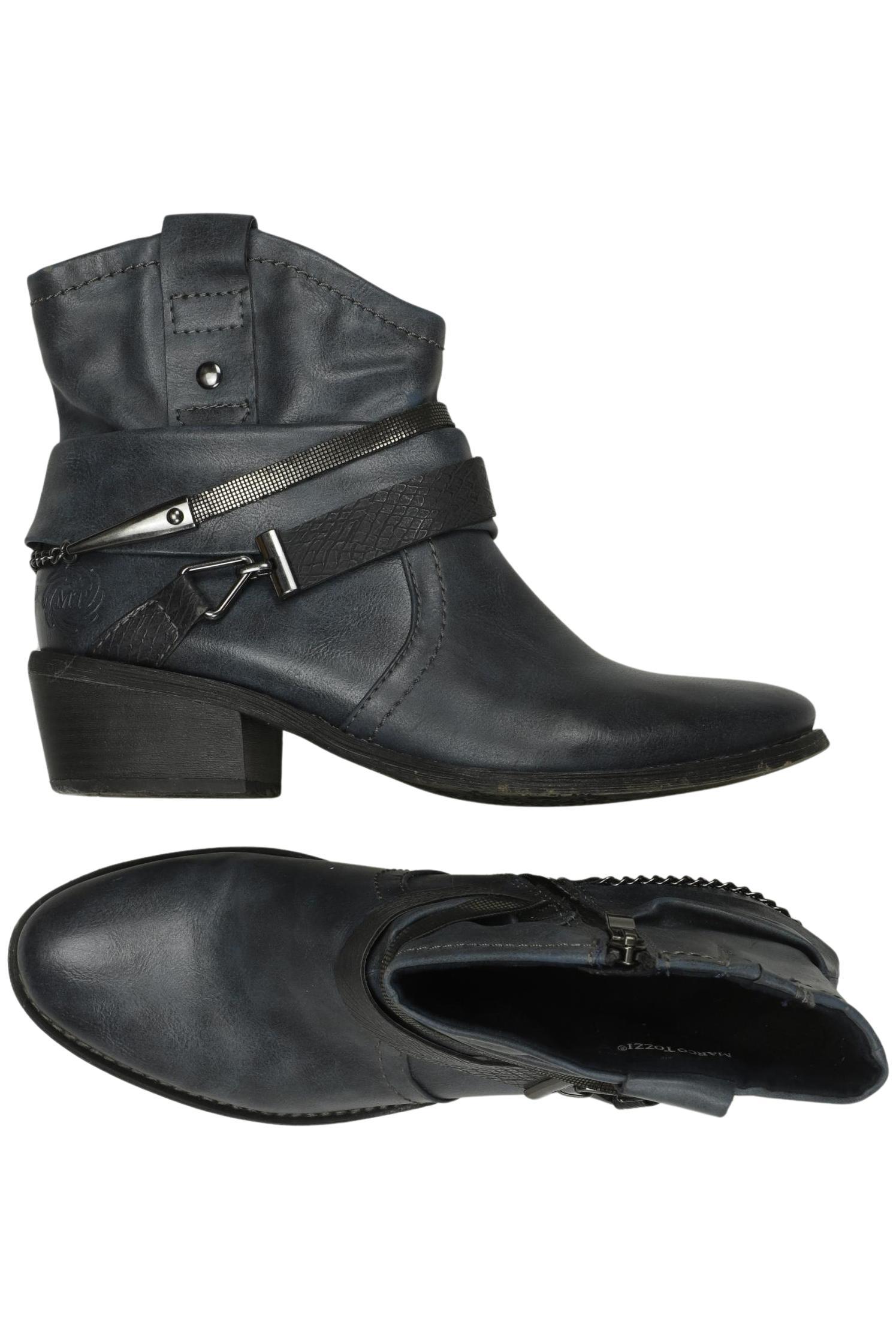 

Marco Tozzi Damen Stiefelette, marineblau, Gr. 39