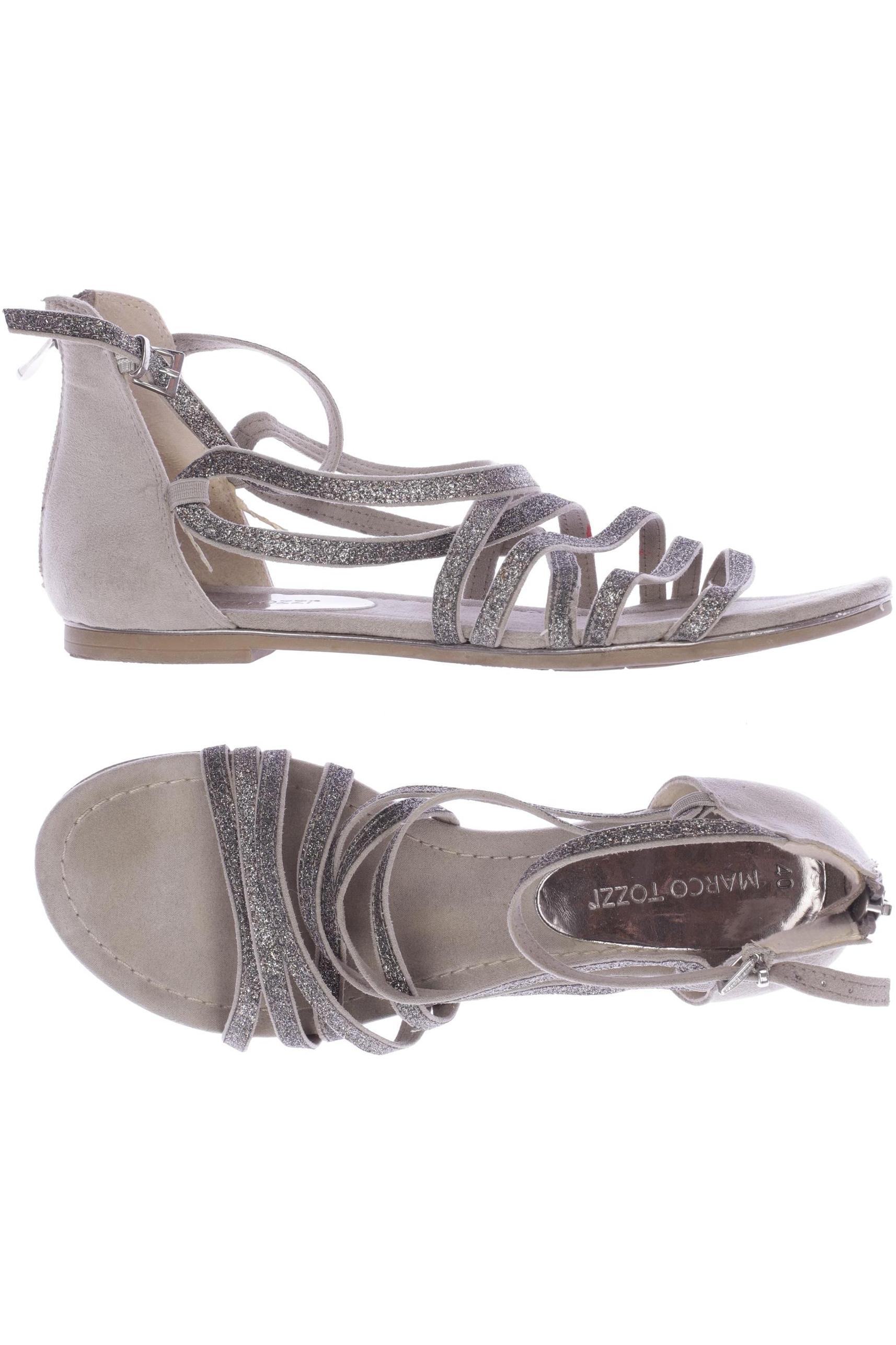 

Marco Tozzi Damen Sandale, grau, Gr. 40