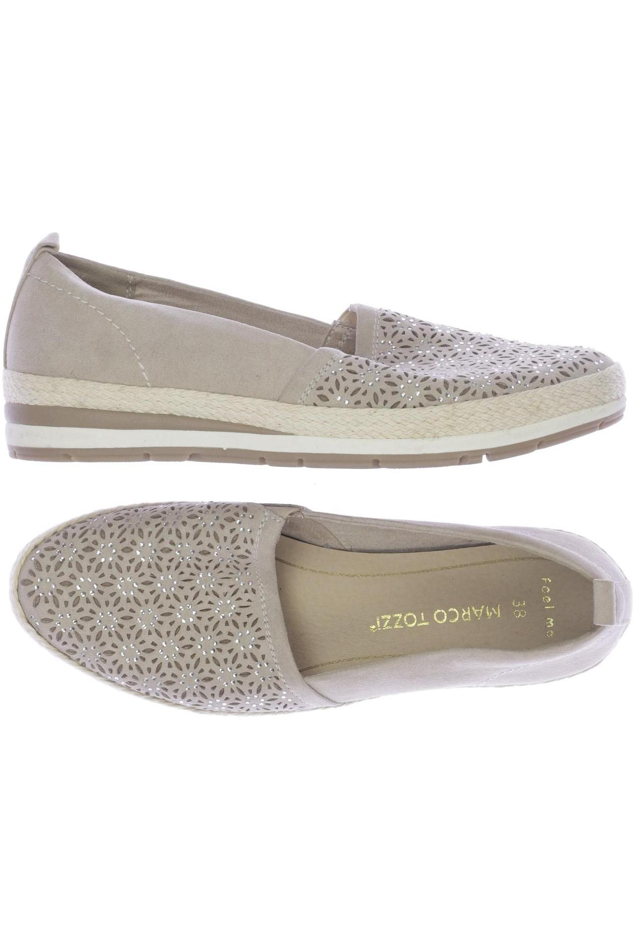 

Marco Tozzi Damen Halbschuh, beige, Gr. 38