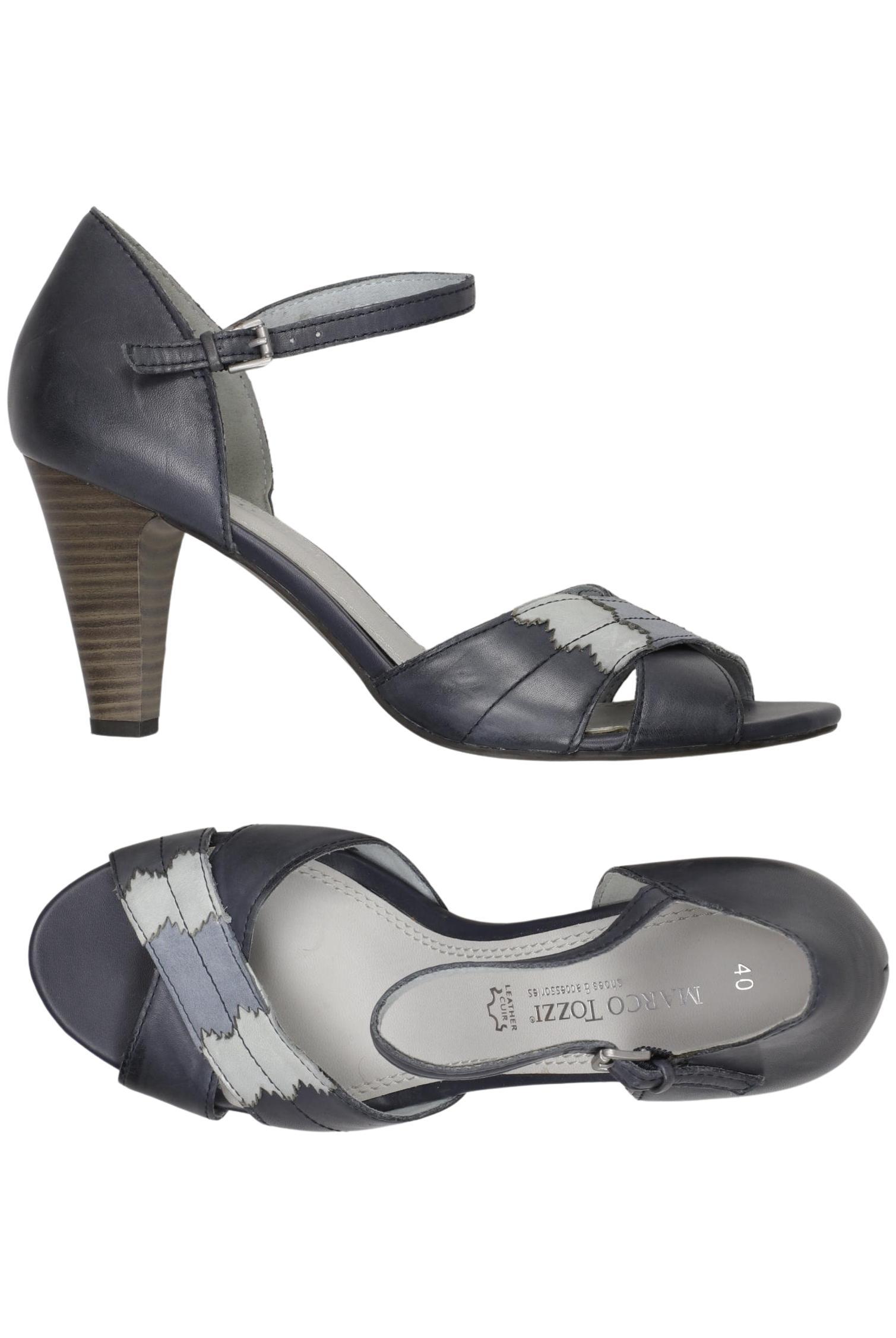 

Marco Tozzi Damen Sandale, marineblau, Gr. 40