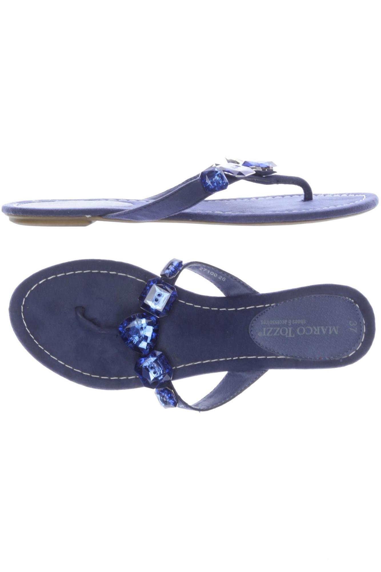 

Marco Tozzi Damen Sandale, marineblau, Gr. 37