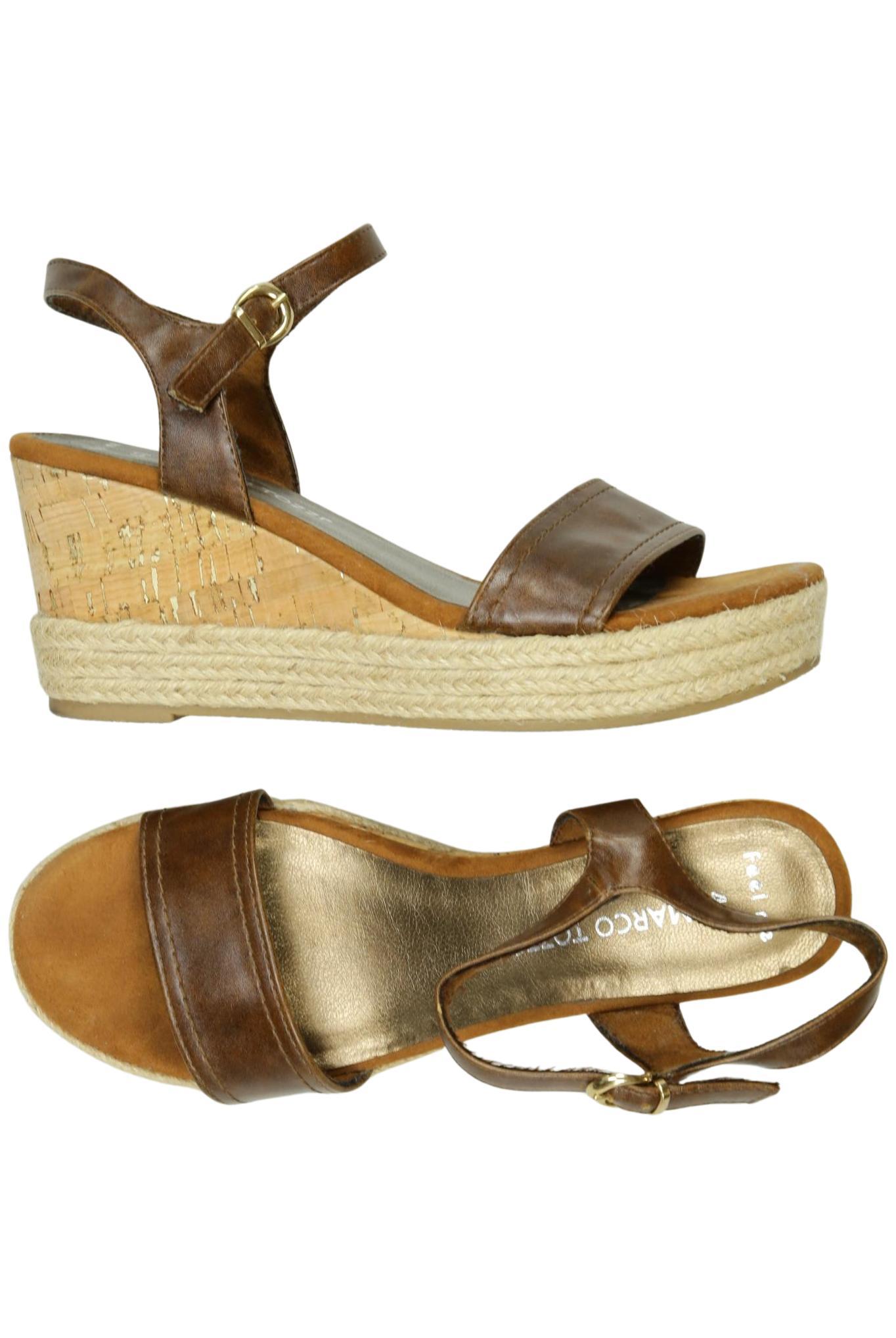 

Marco Tozzi Damen Sandale, braun, Gr. 40