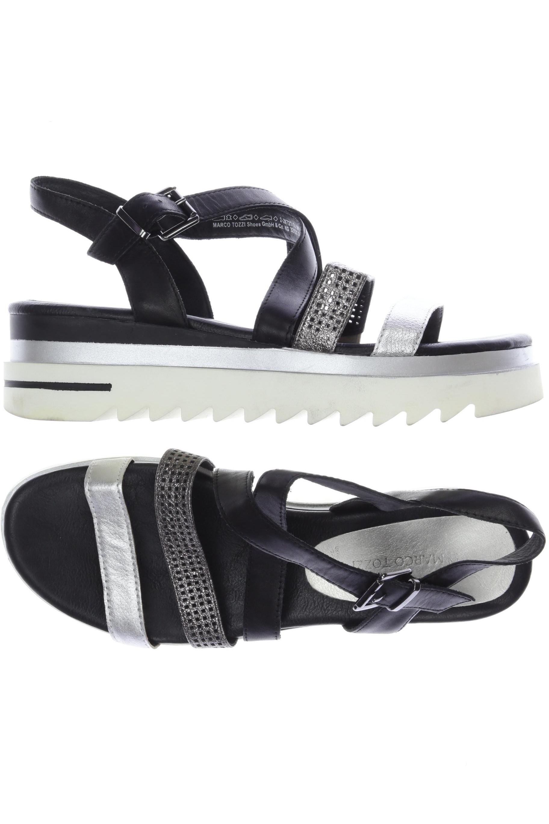 

Marco Tozzi Damen Sandale, schwarz, Gr. 42