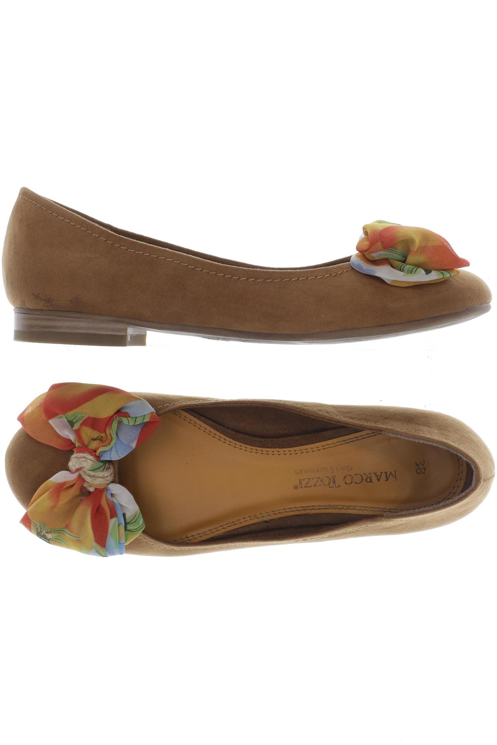 

Marco Tozzi Damen Ballerinas, braun, Gr. 38