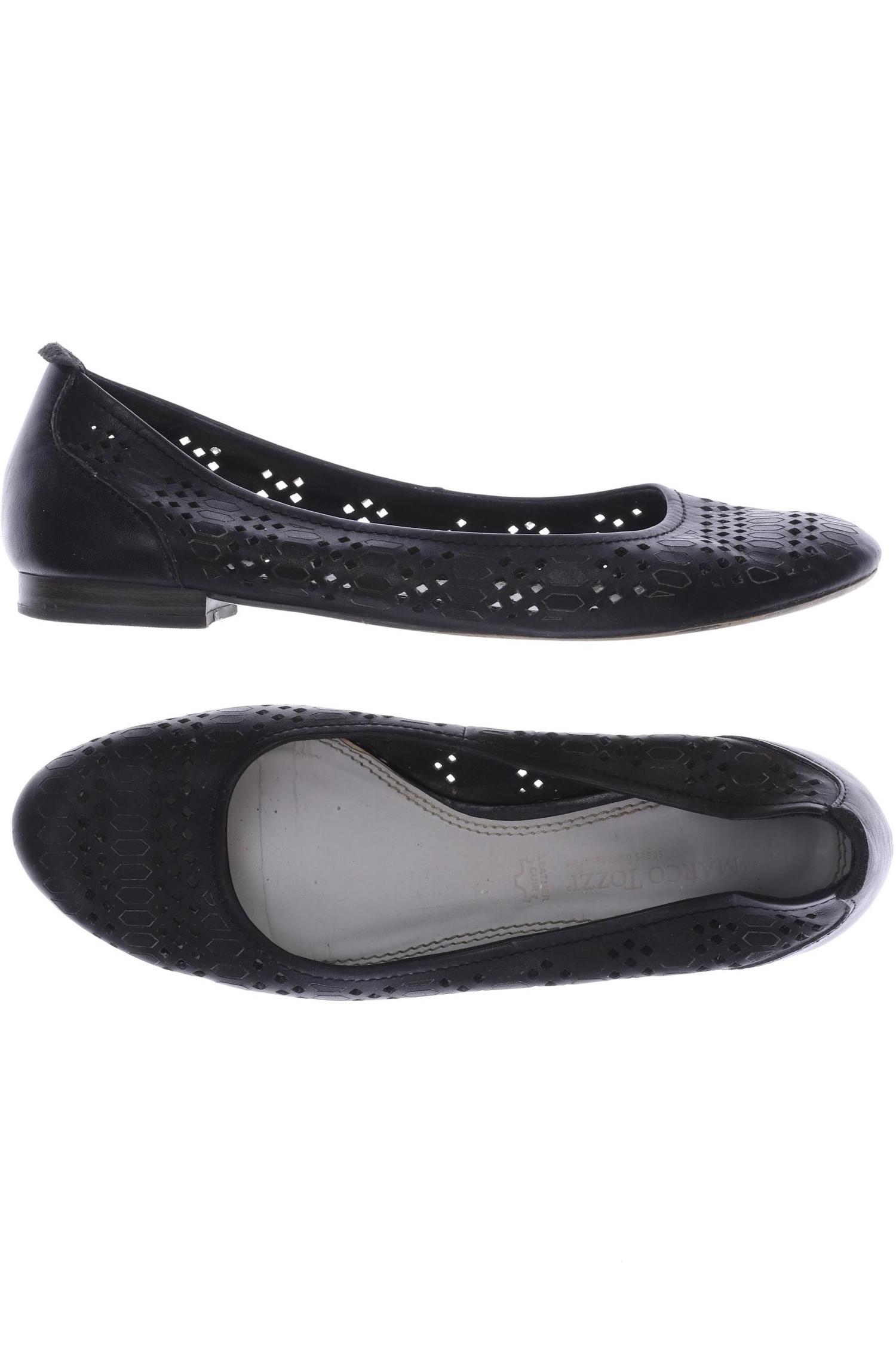 

Marco Tozzi Damen Ballerinas, schwarz