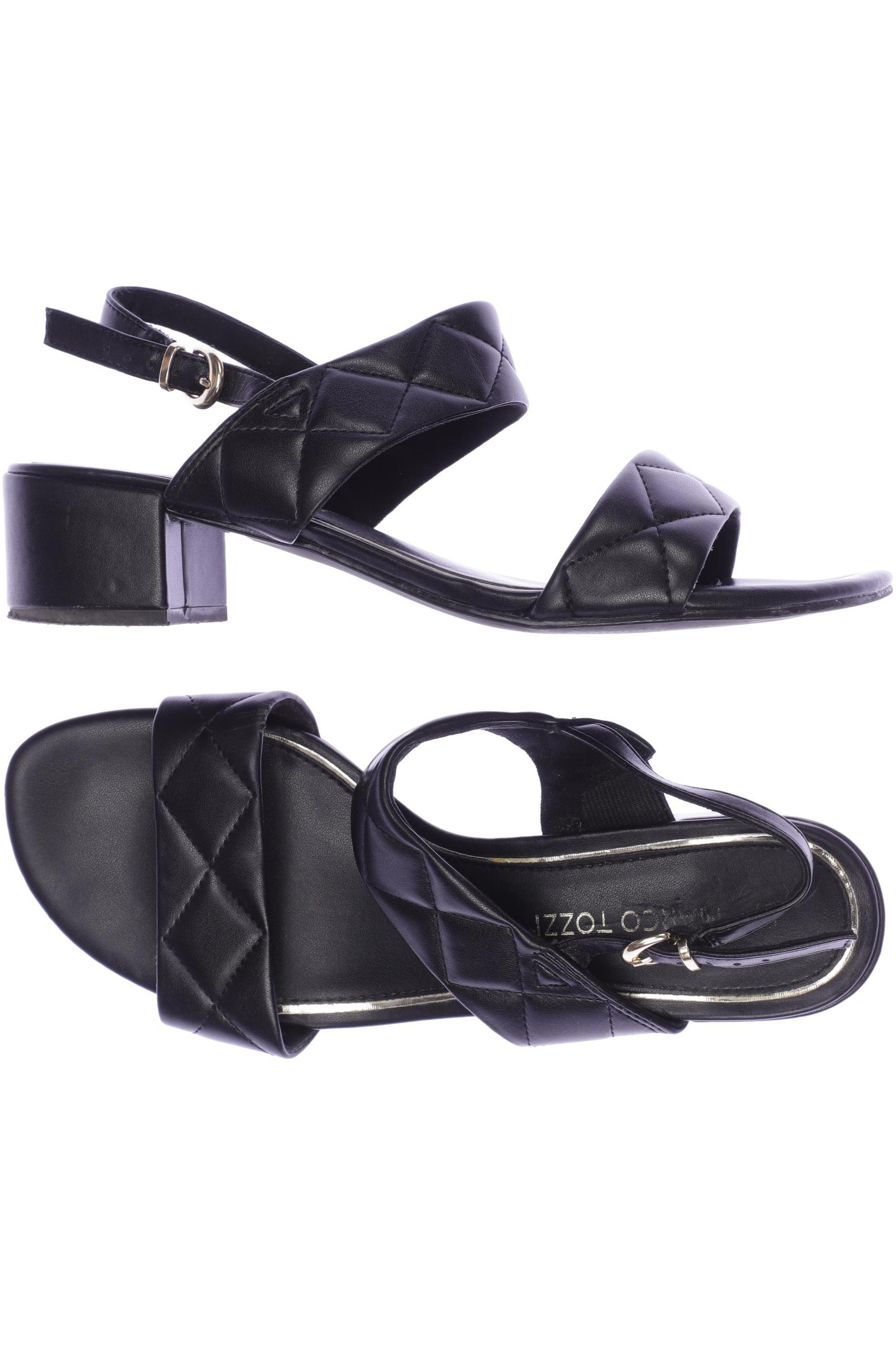 

Marco Tozzi Damen Sandale, schwarz, Gr. 39