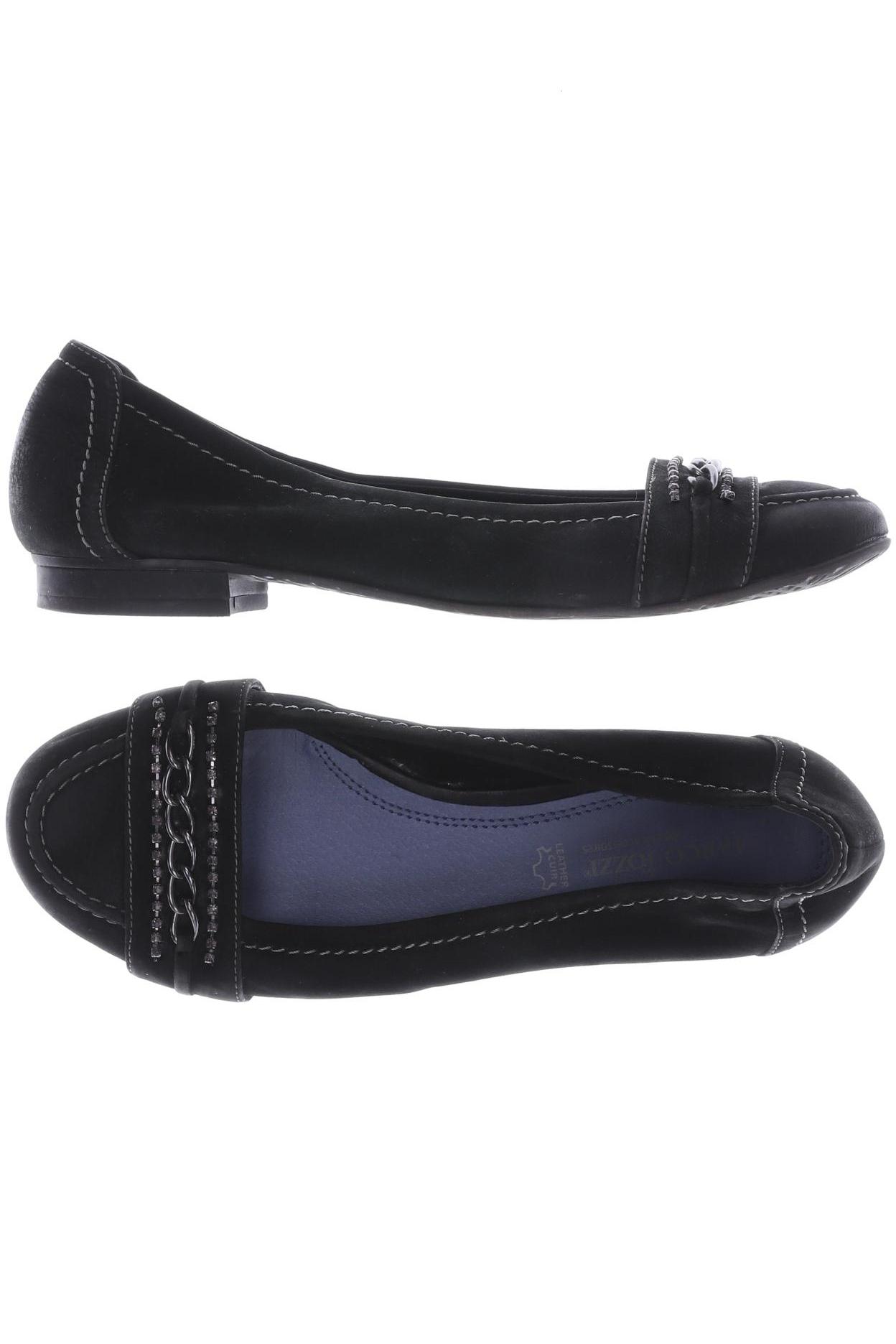 

Marco Tozzi Damen Ballerinas, schwarz