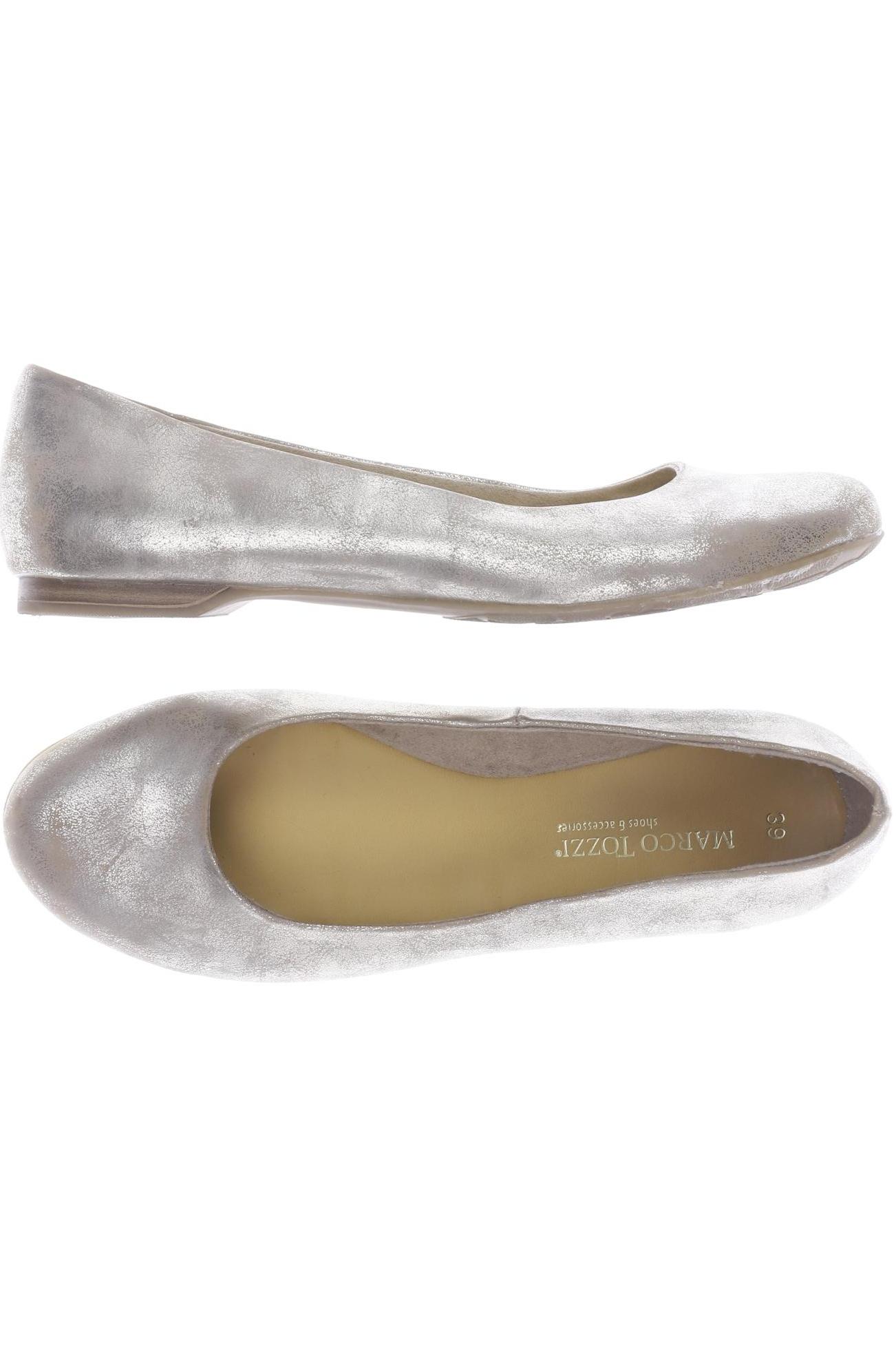 

Marco Tozzi Damen Ballerinas, silber