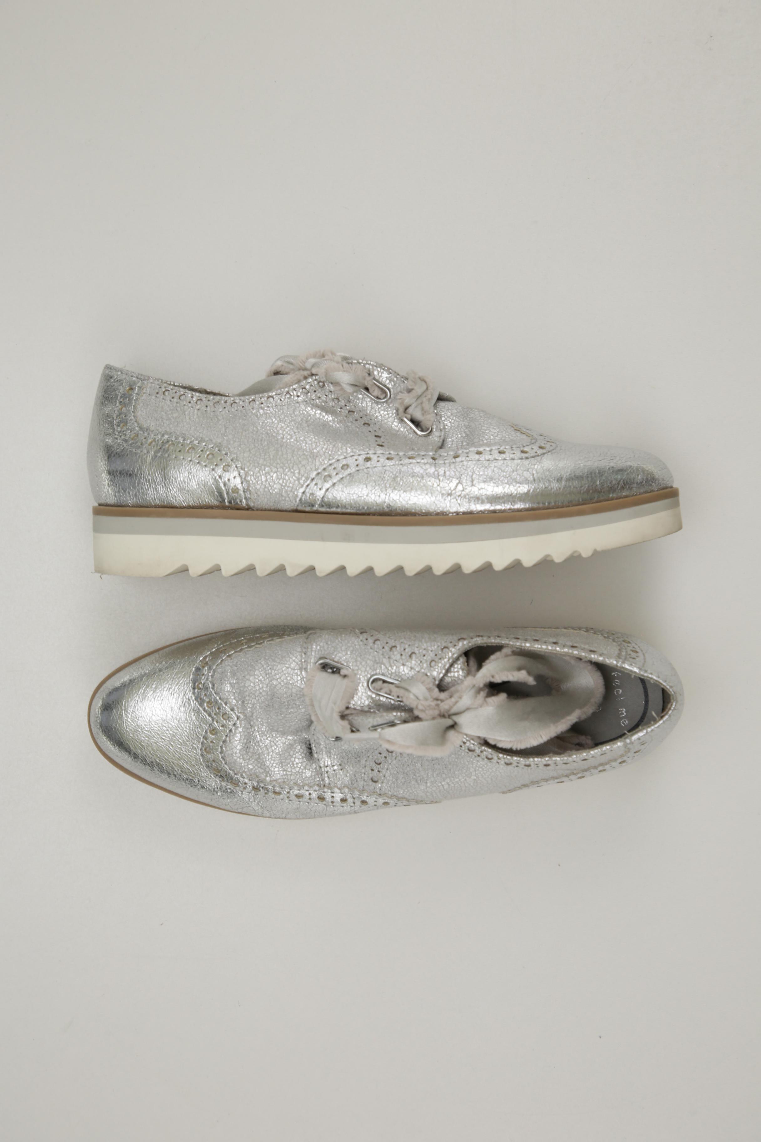 

Marco Tozzi Damen Halbschuh, silber, Gr. 40