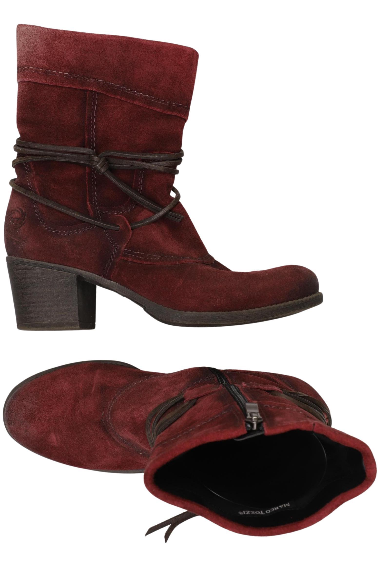 

Marco Tozzi Damen Stiefelette, rot, Gr. 39