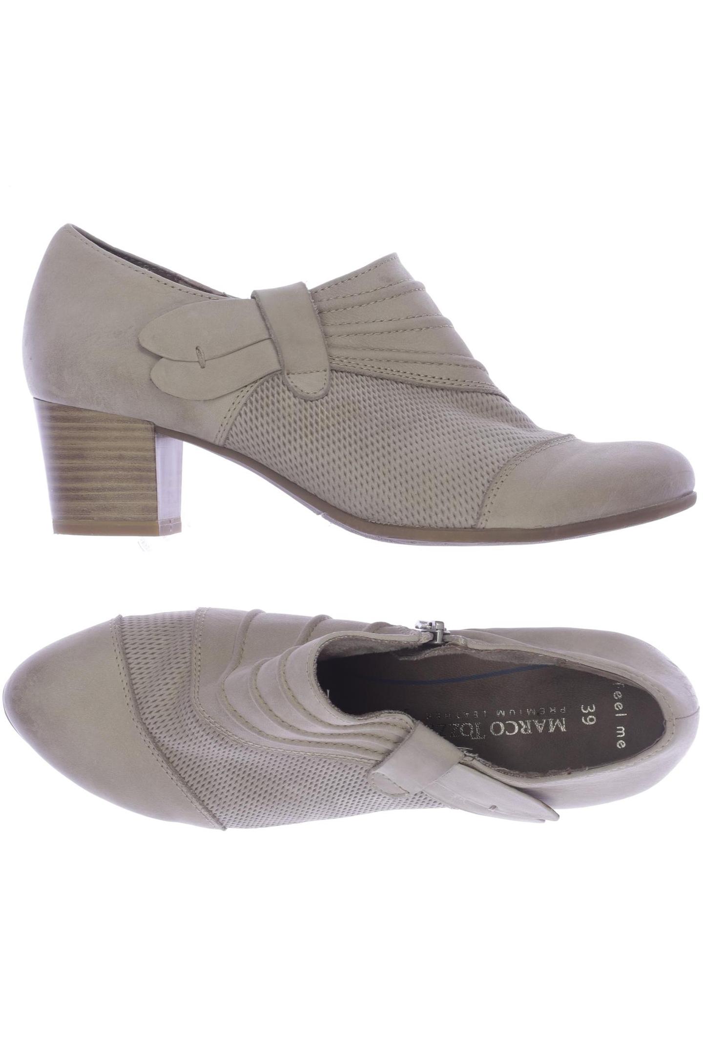 

Marco Tozzi Damen Halbschuh, beige, Gr. 39
