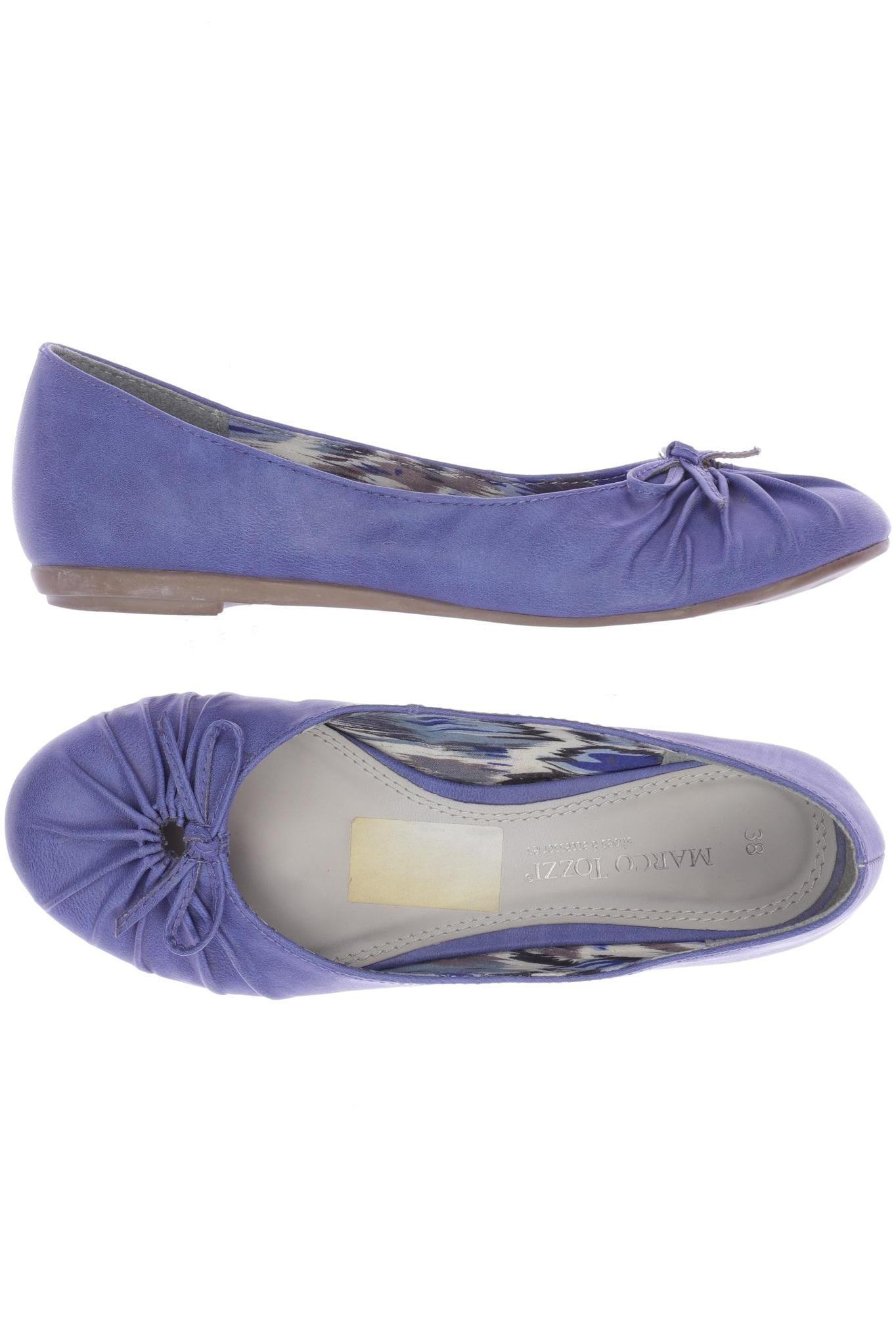 

Marco Tozzi Damen Ballerinas, blau