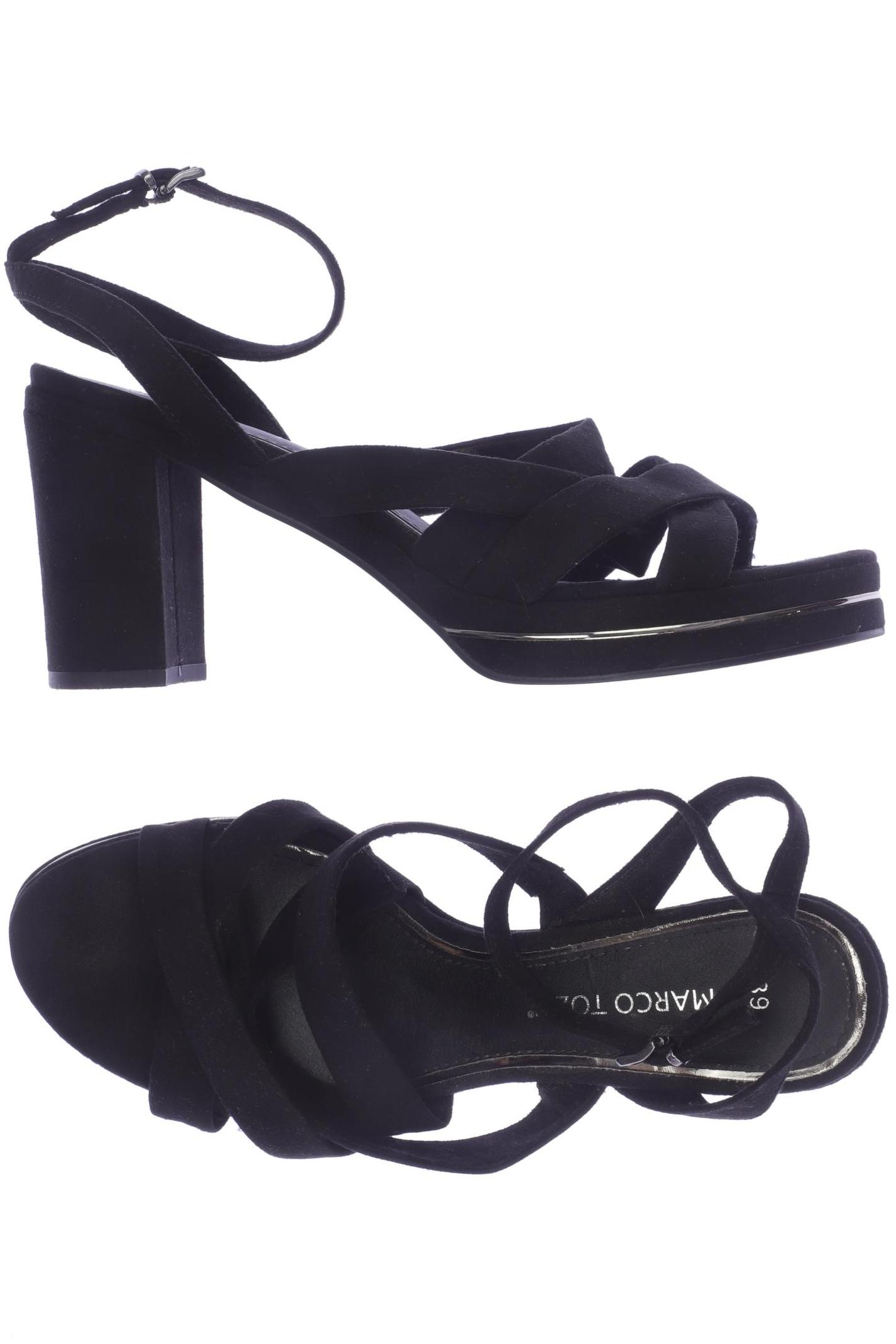 

Marco Tozzi Damen Sandale, schwarz, Gr. 39