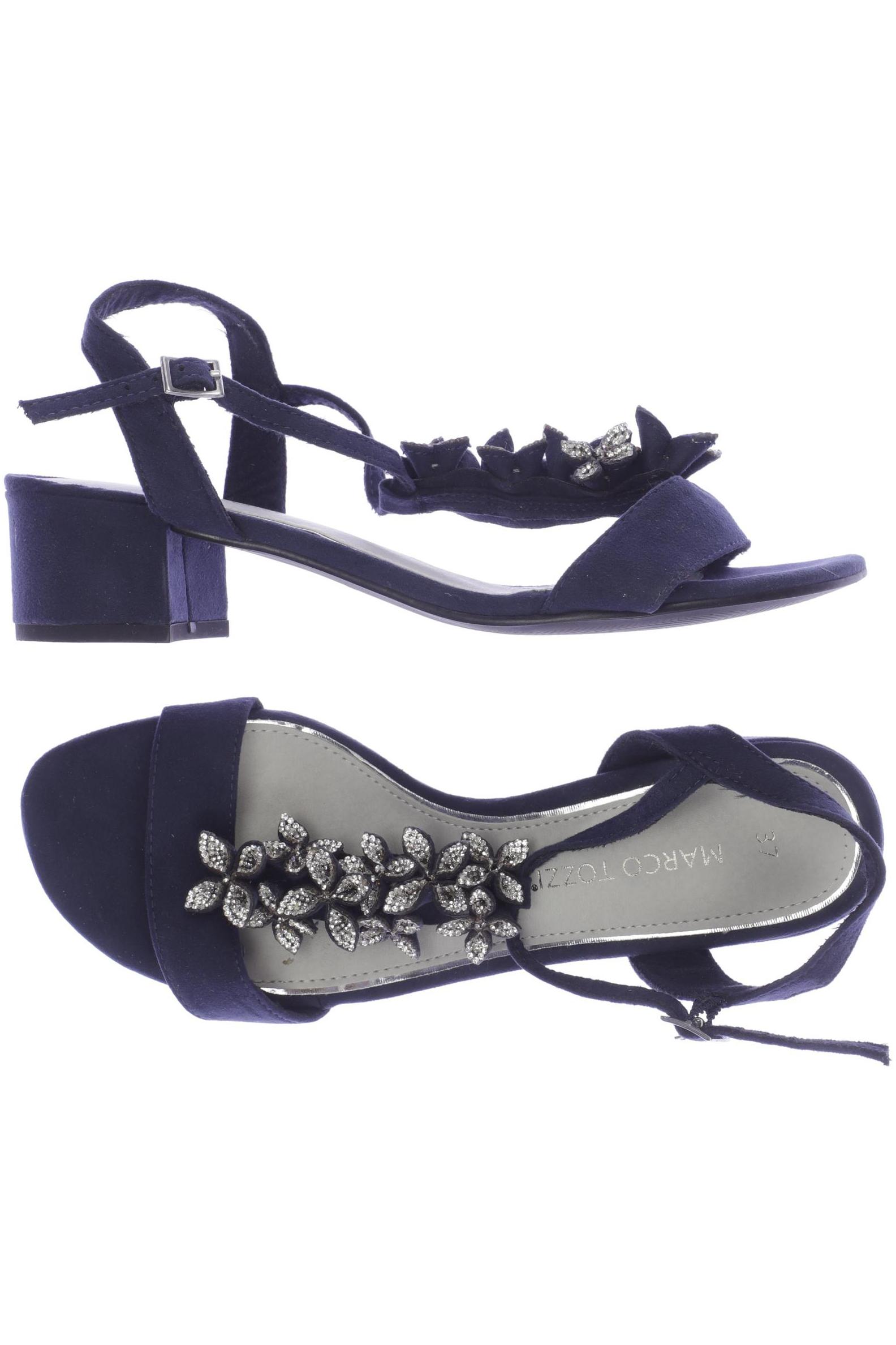 

Marco Tozzi Damen Sandale, marineblau