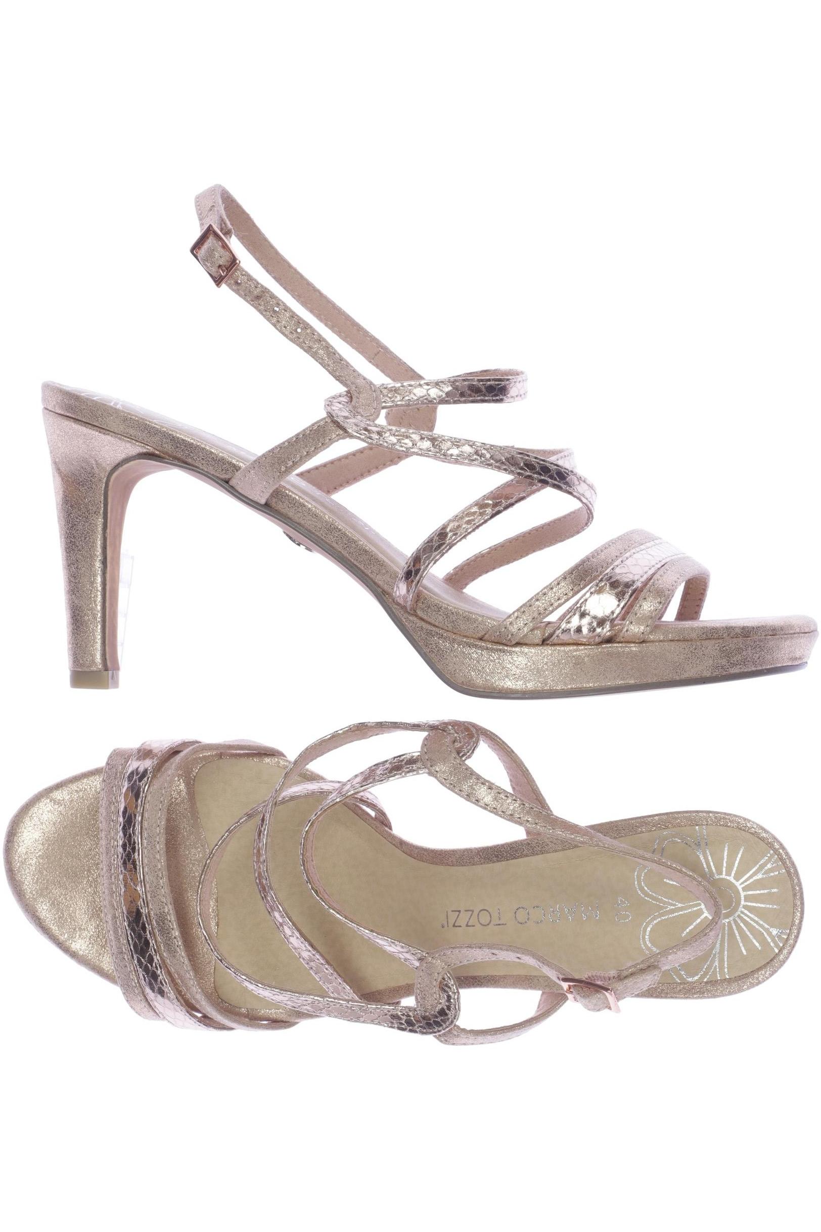 

Marco Tozzi Damen Sandale, beige, Gr. 40