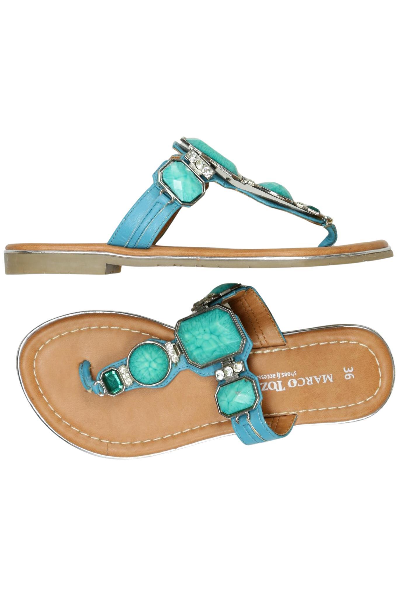 

Marco Tozzi Damen Sandale, blau, Gr. 36