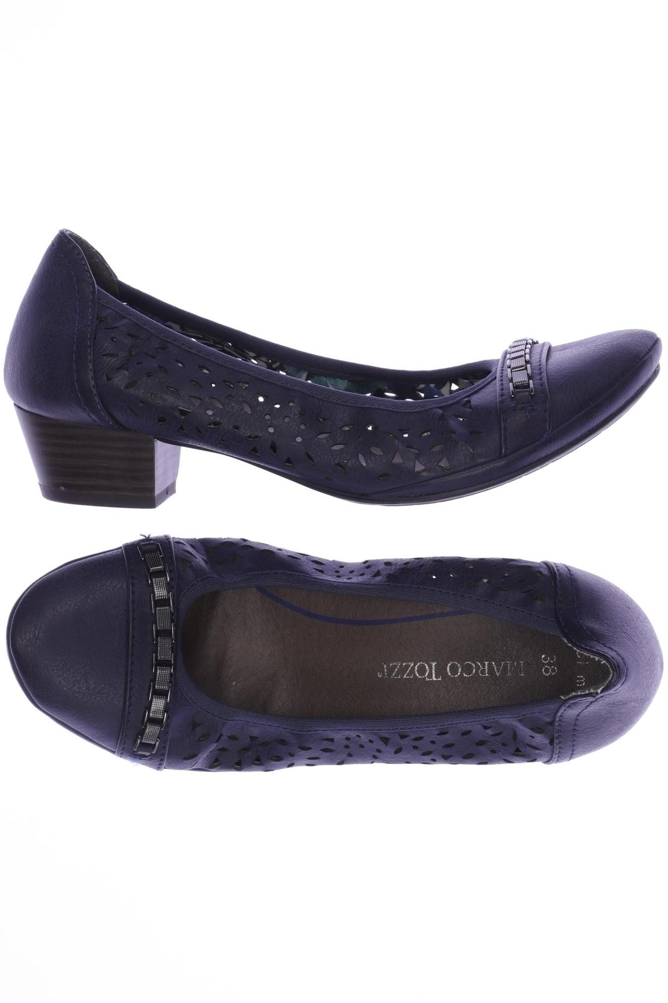 

Marco Tozzi Damen Pumps, marineblau, Gr. 38