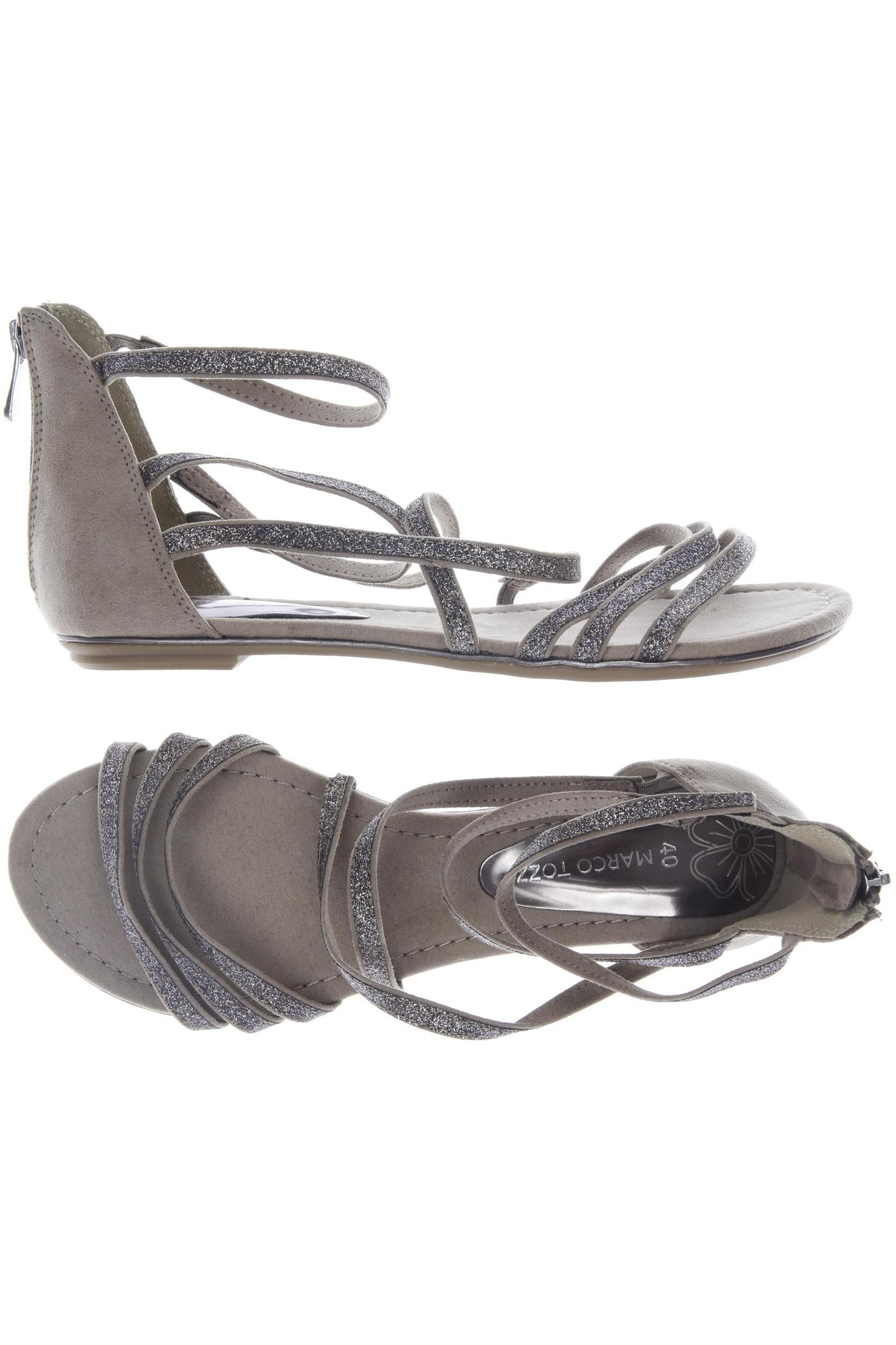 

Marco Tozzi Damen Sandale, grau, Gr. 40