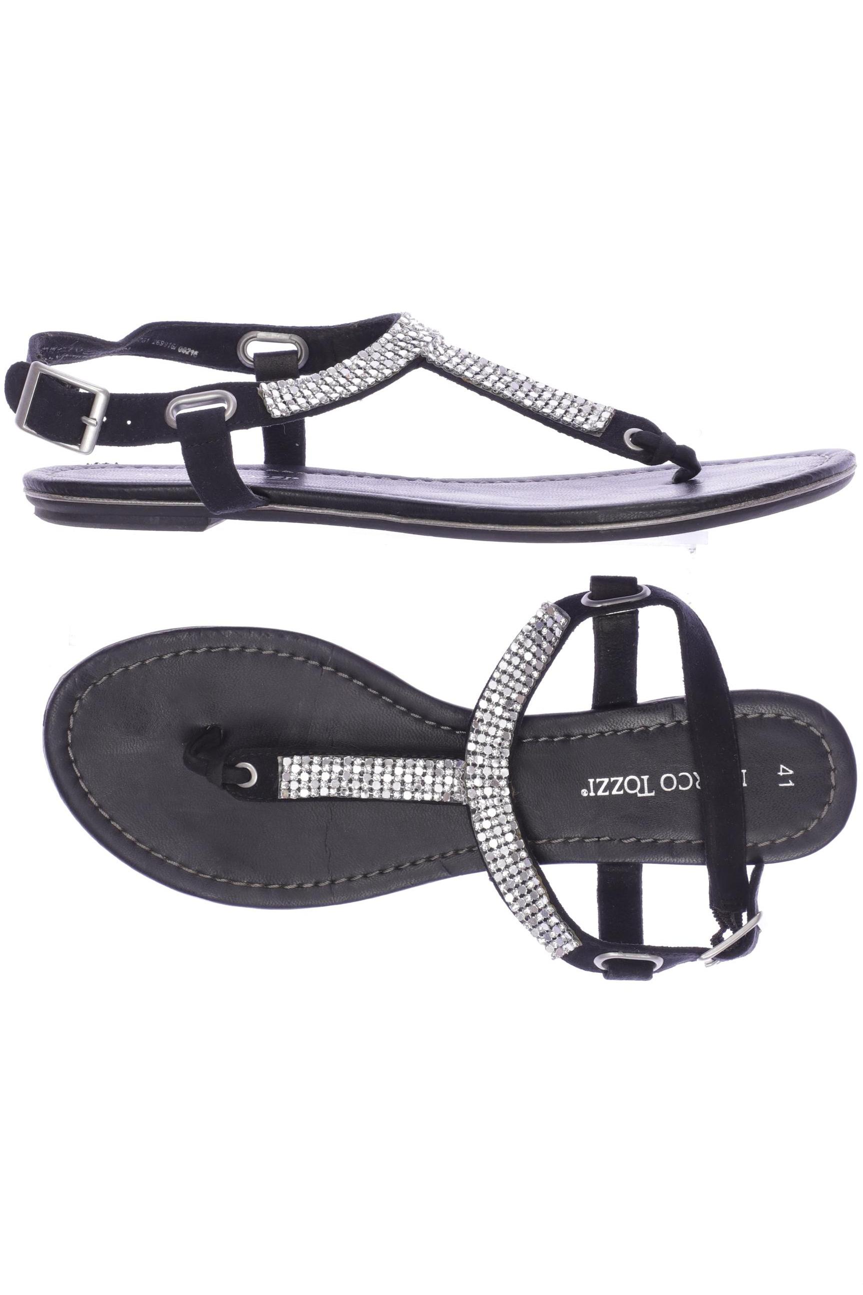 

Marco Tozzi Damen Sandale, schwarz, Gr. 41
