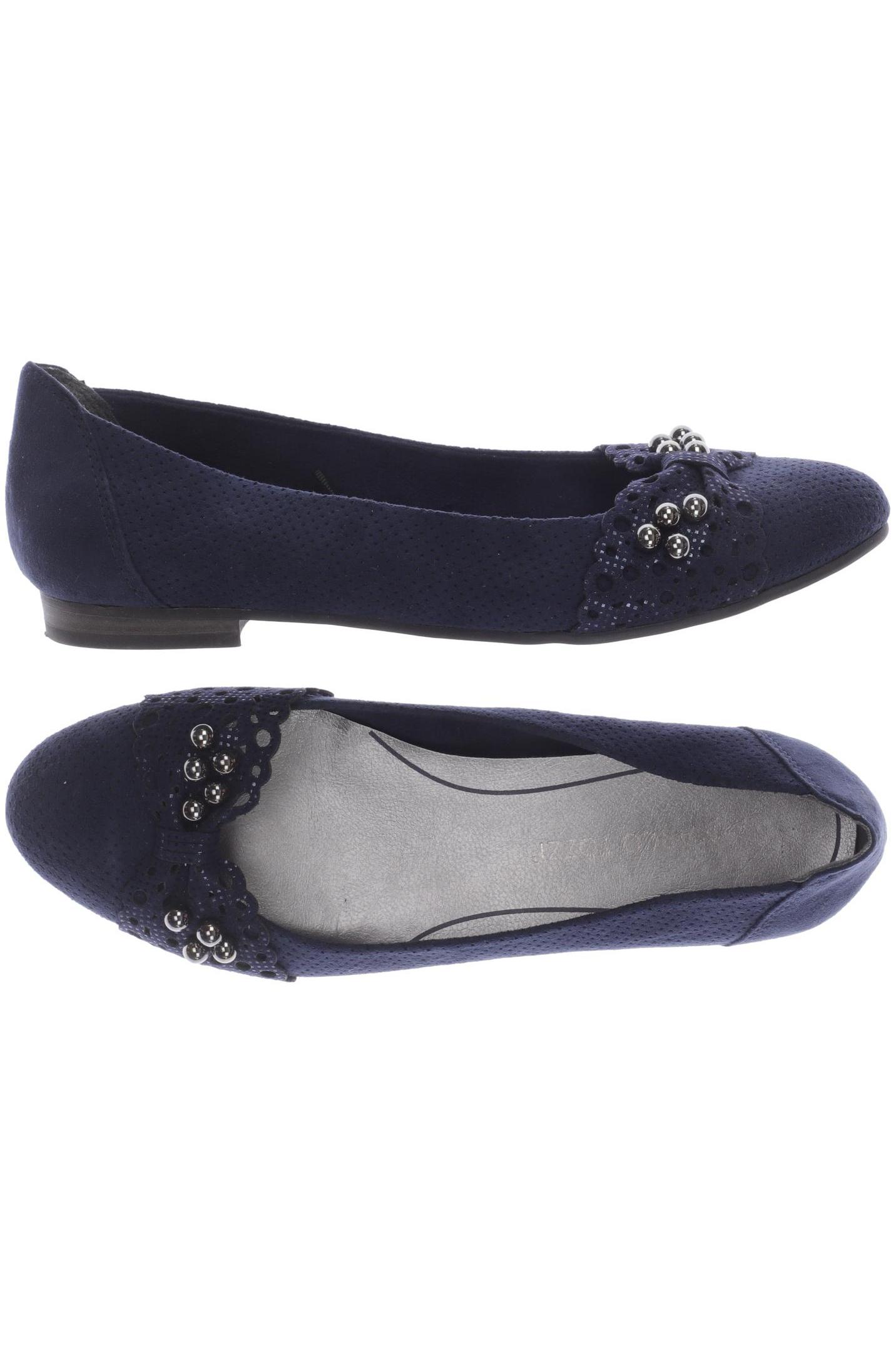 

Marco Tozzi Damen Ballerinas, marineblau, Gr. 37