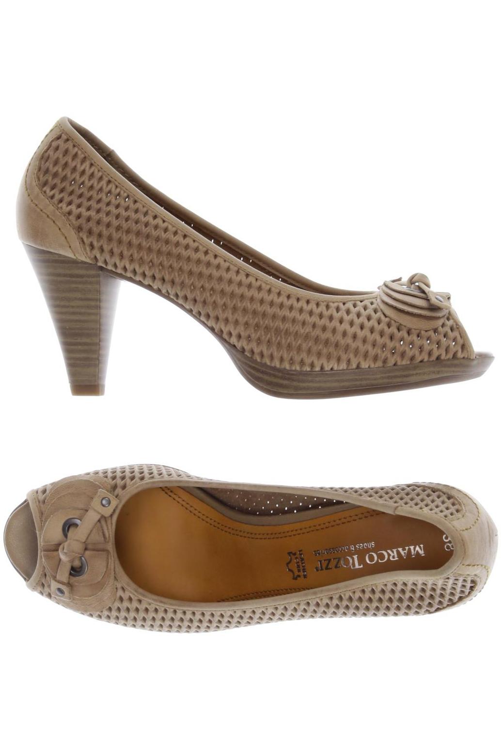 

Marco Tozzi Damen Pumps, beige, Gr. 38