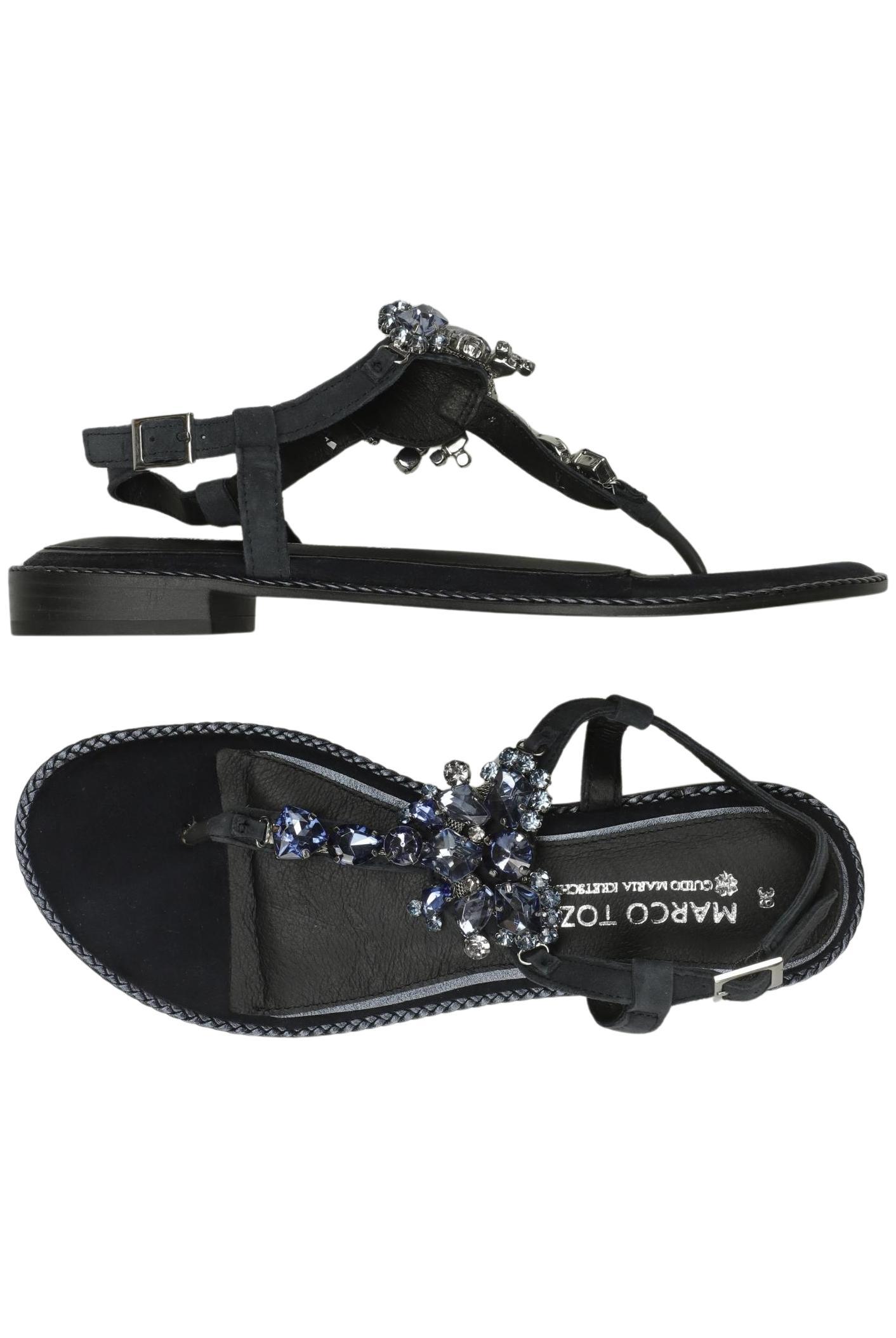 

Marco Tozzi Damen Sandale, marineblau, Gr. 39