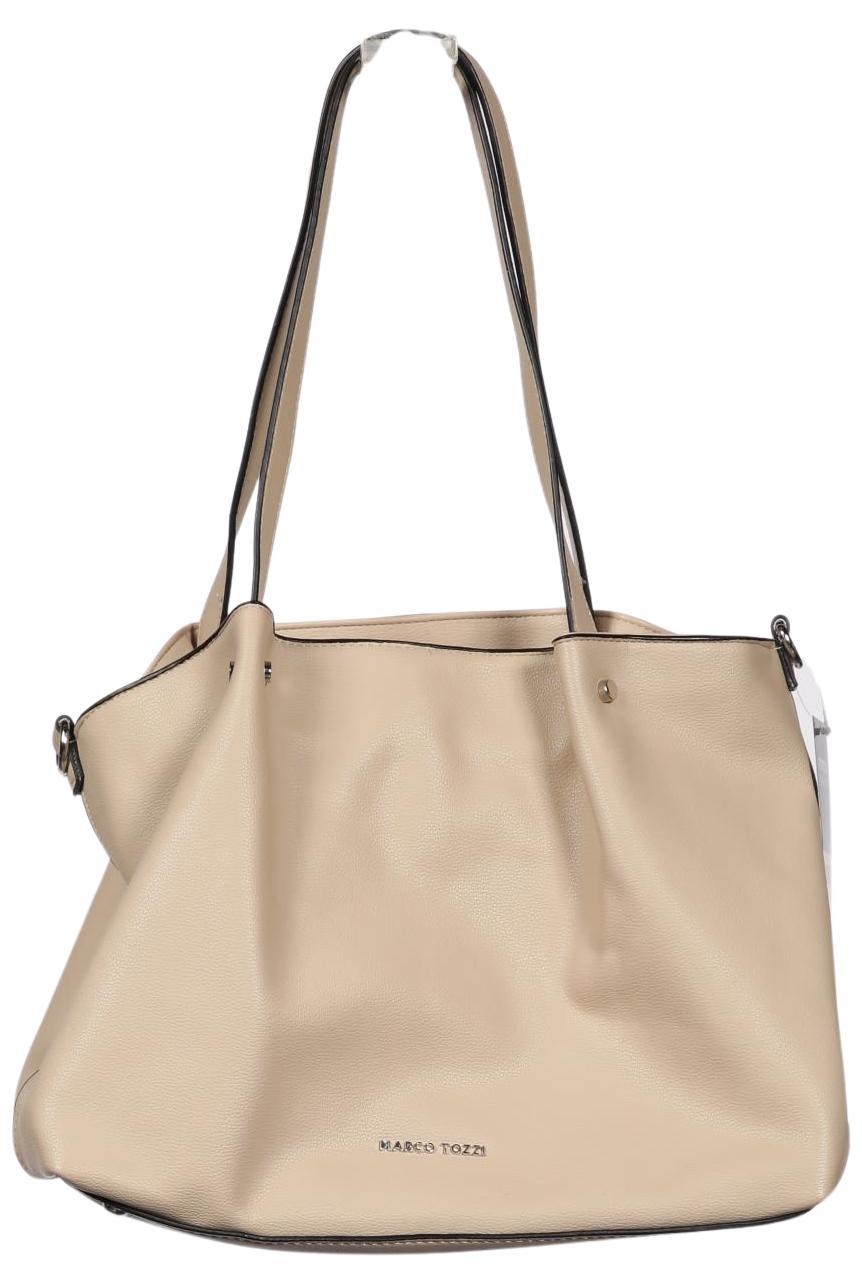 

Marco Tozzi Damen Handtasche, beige, Gr.