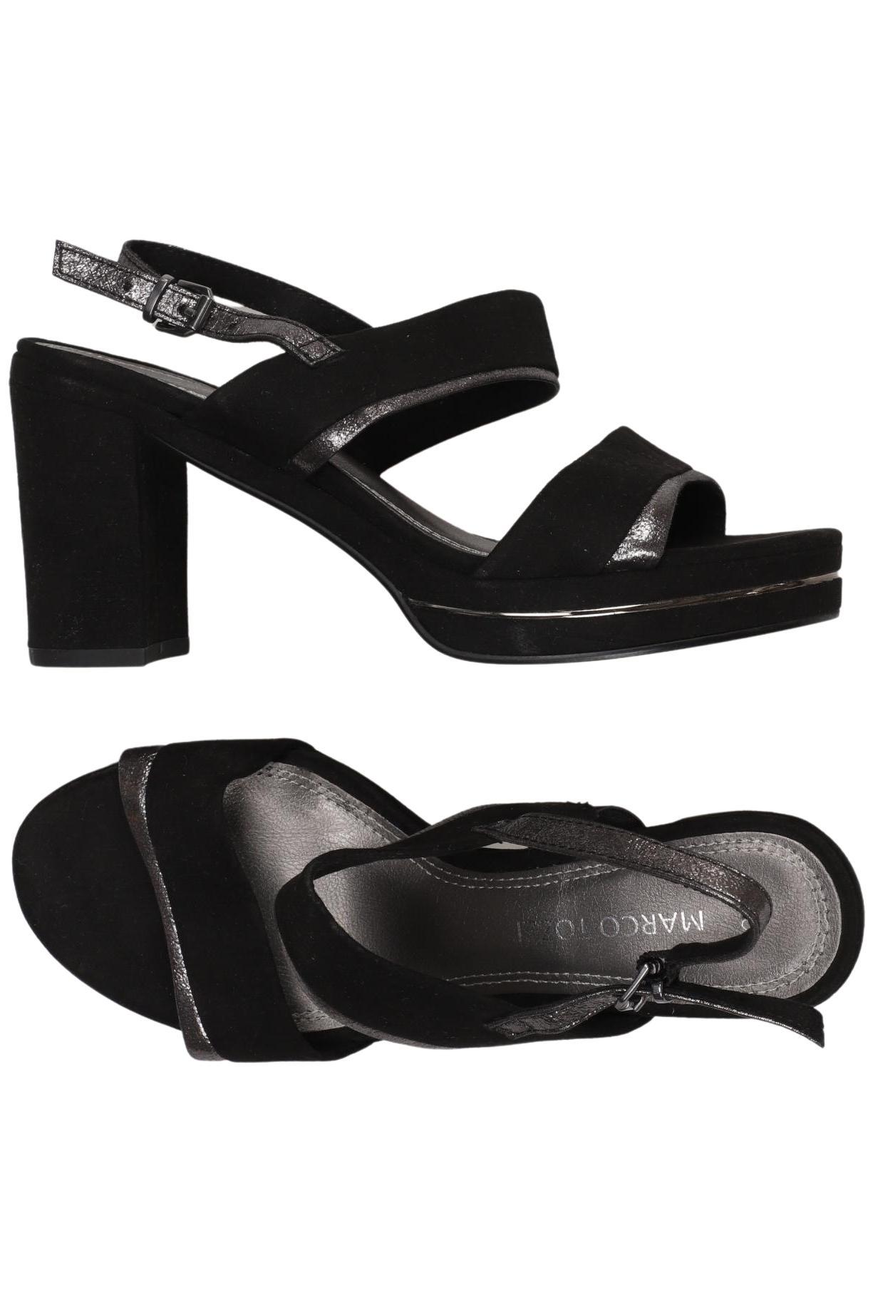 

Marco Tozzi Damen Sandale, schwarz, Gr. 36