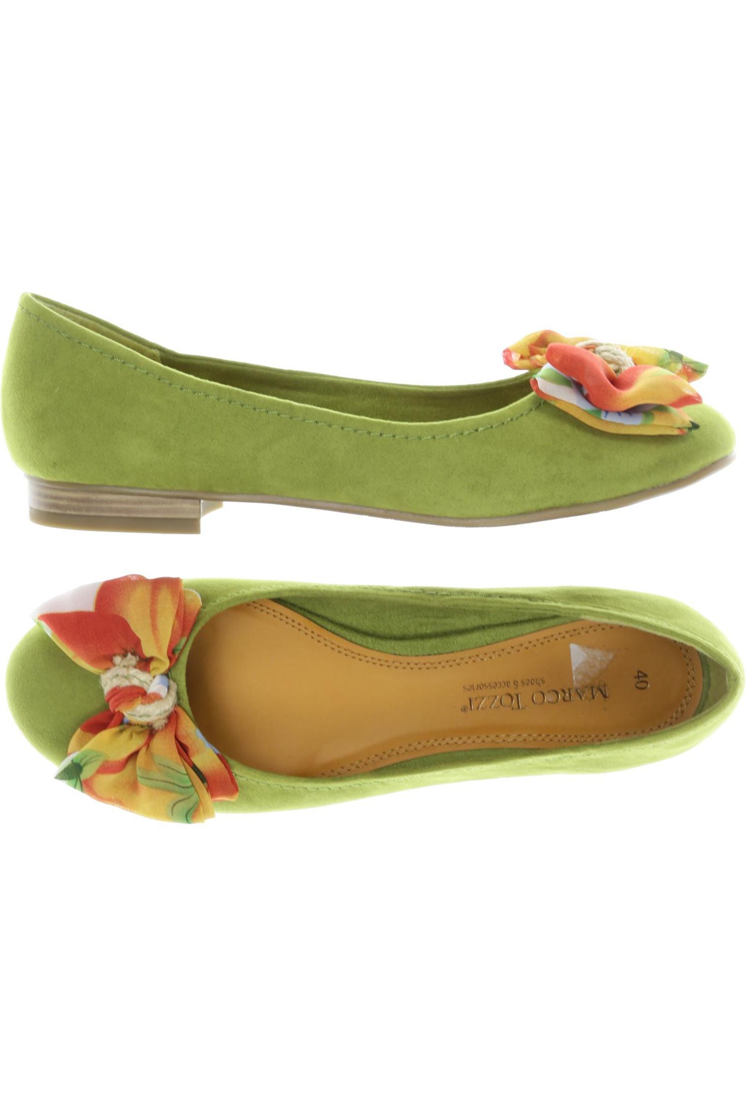 

Marco Tozzi Damen Ballerinas, grün, Gr. 40