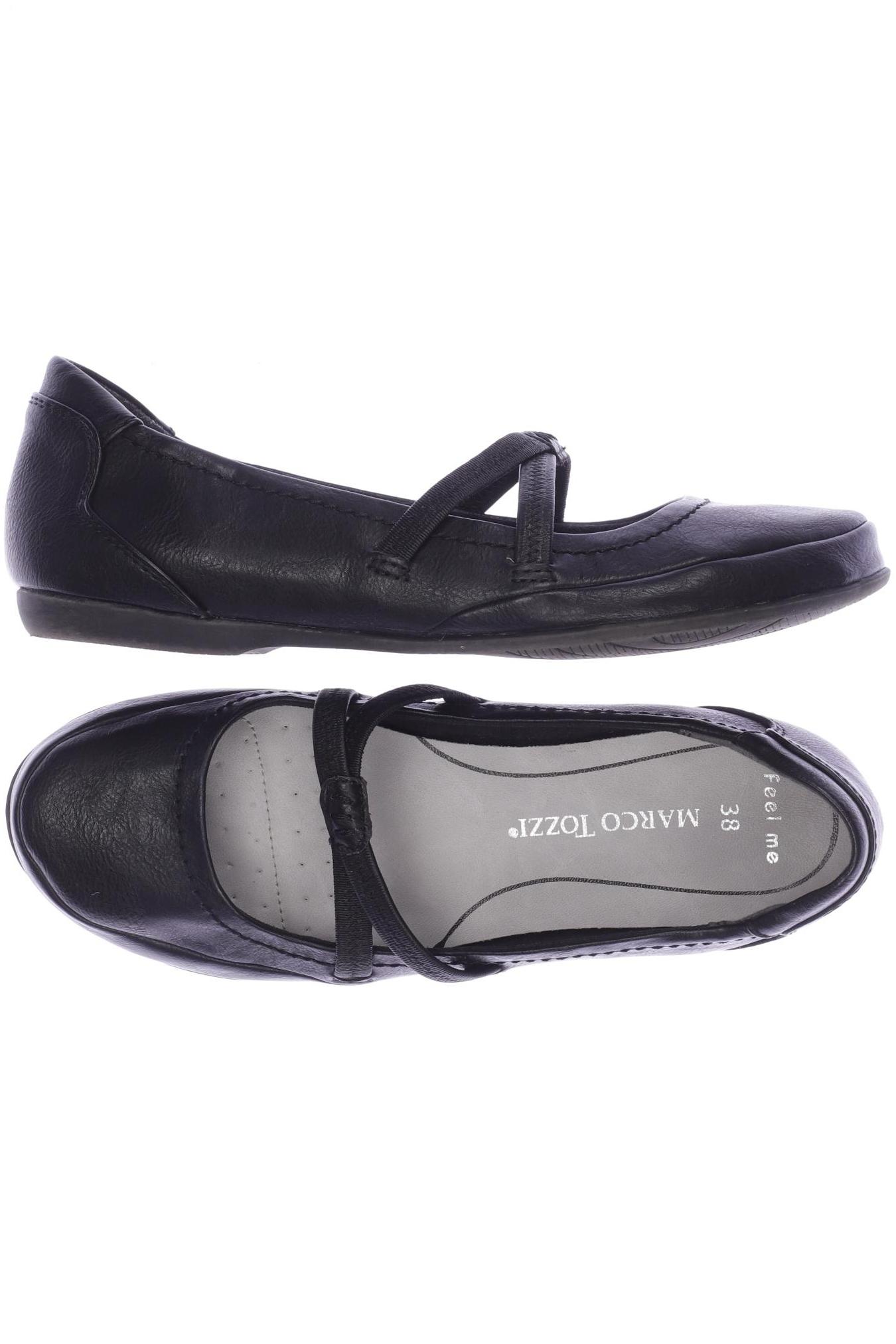 

Marco Tozzi Damen Ballerinas, schwarz