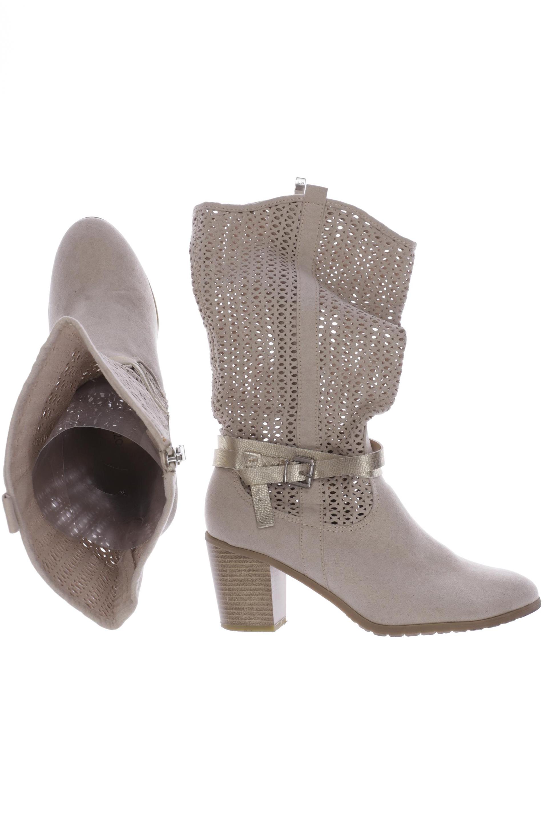 

Marco Tozzi Damen Stiefel, beige, Gr. 39