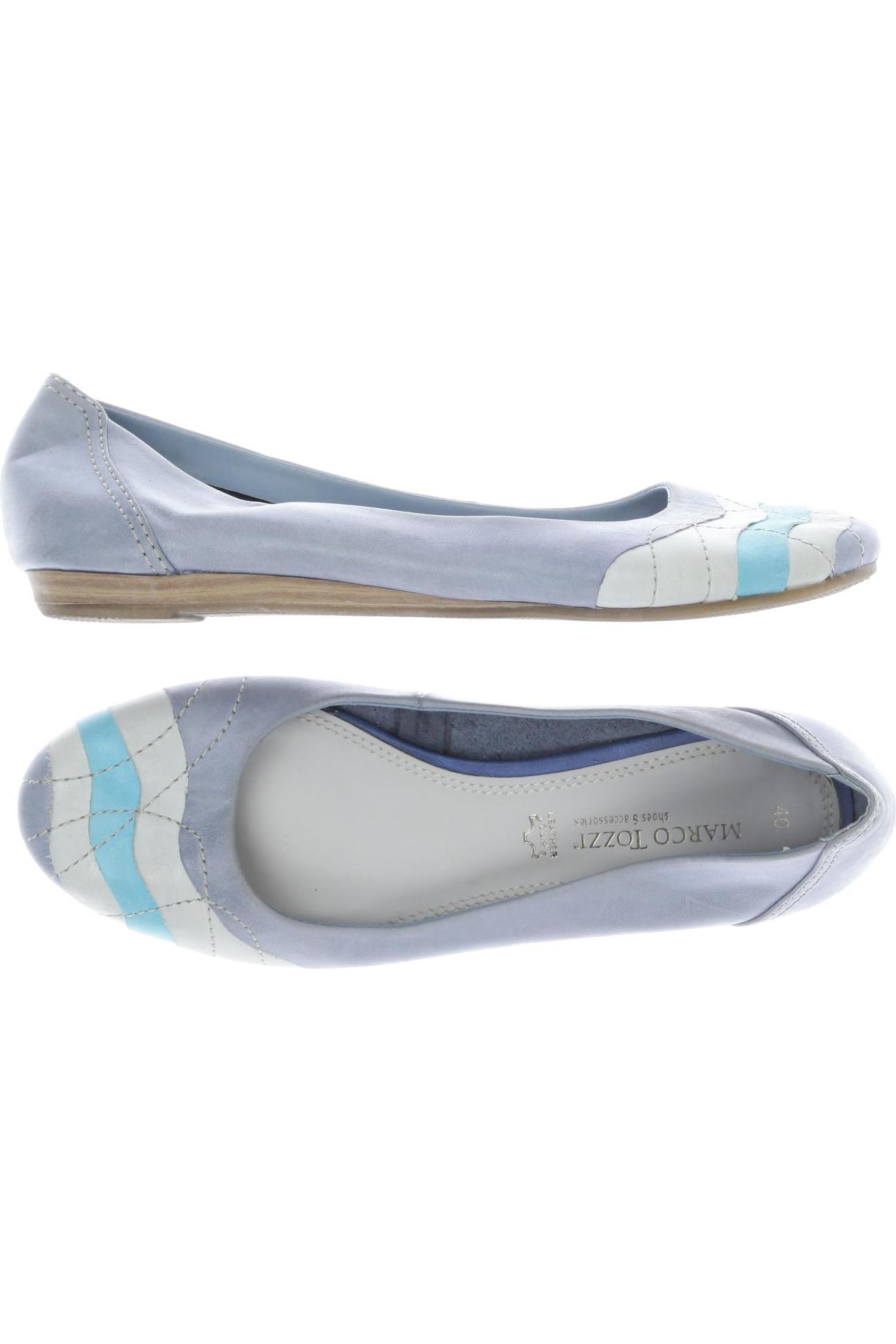 

Marco Tozzi Damen Ballerinas, hellblau, Gr. 40