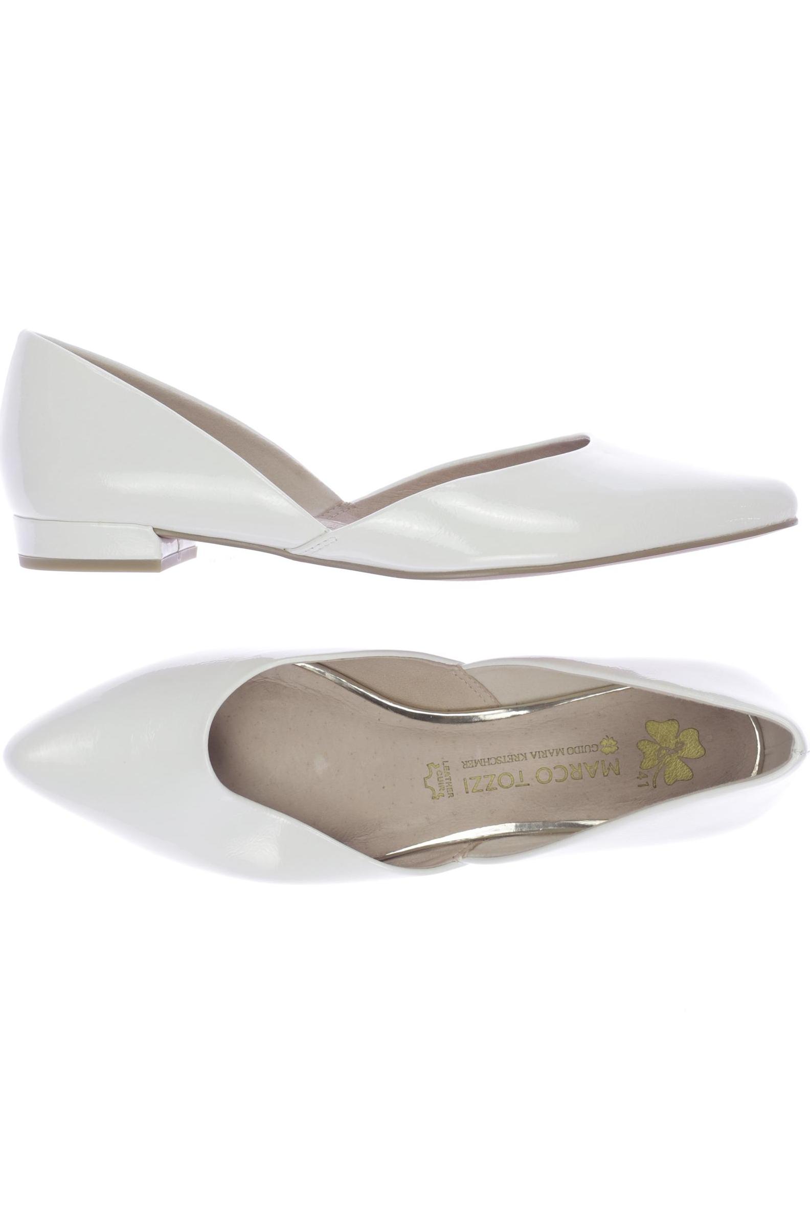 

Marco Tozzi Damen Ballerinas, weiß