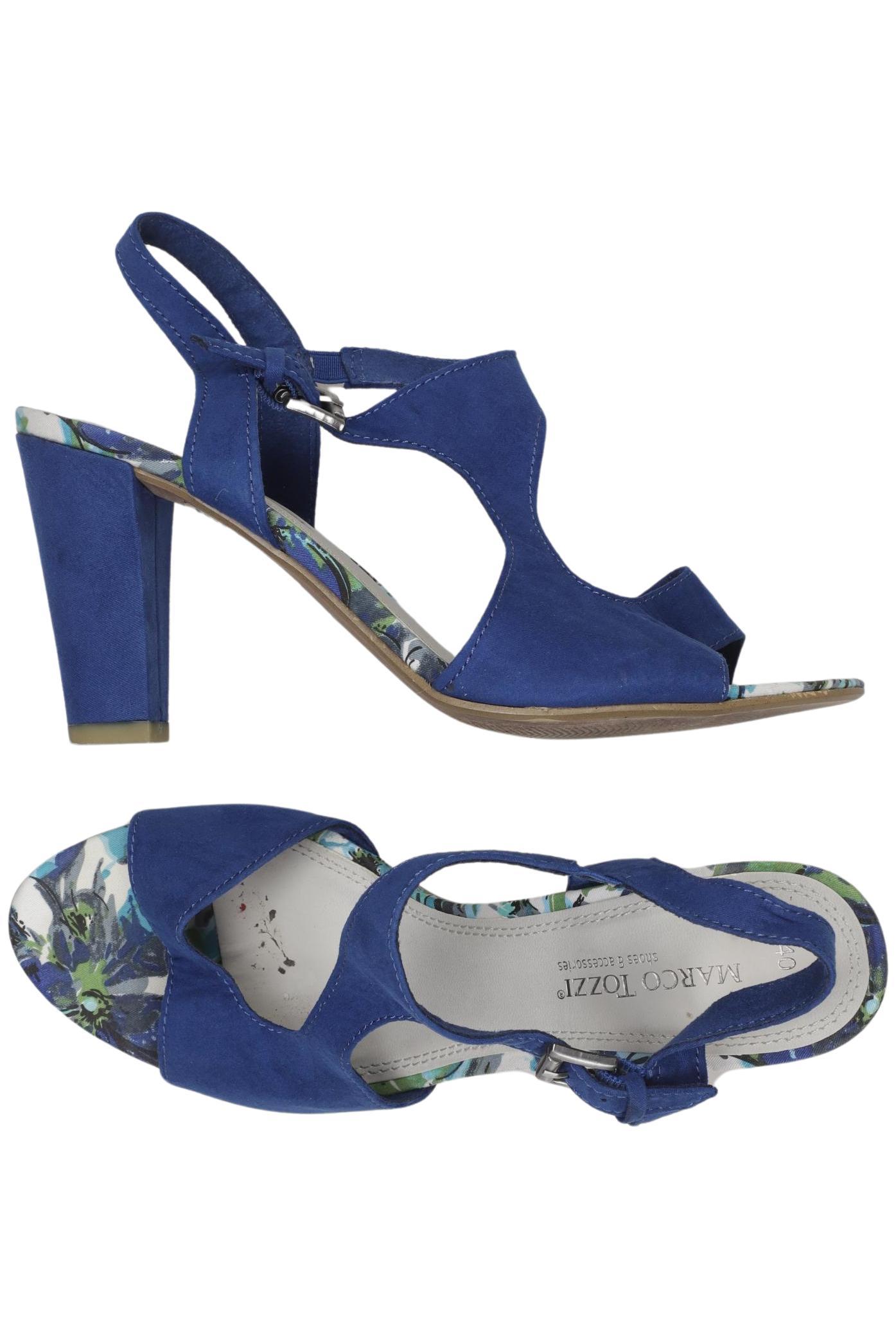 

Marco Tozzi Damen Sandale, blau, Gr. 40