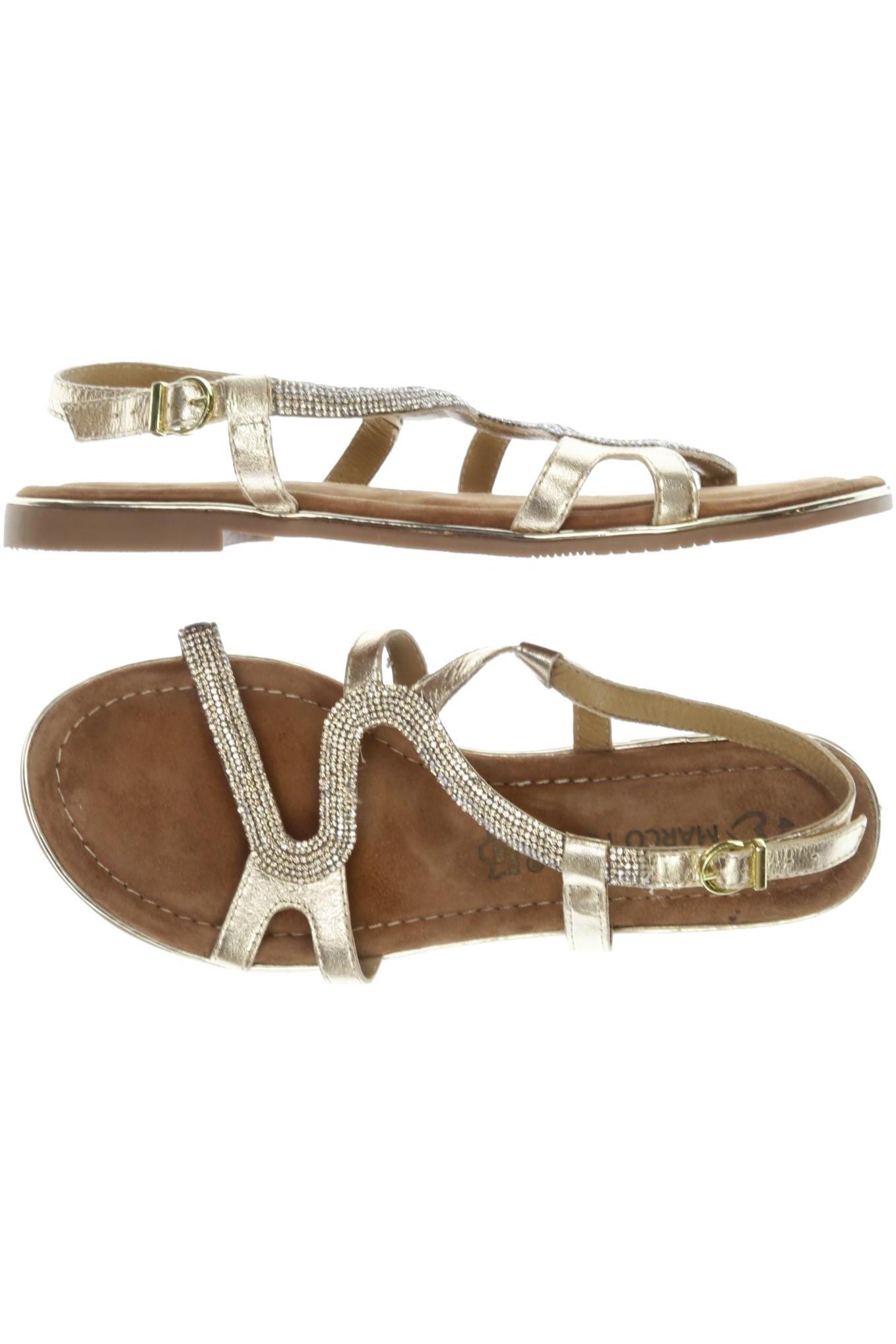 

Marco Tozzi Damen Sandale, gold, Gr. 40