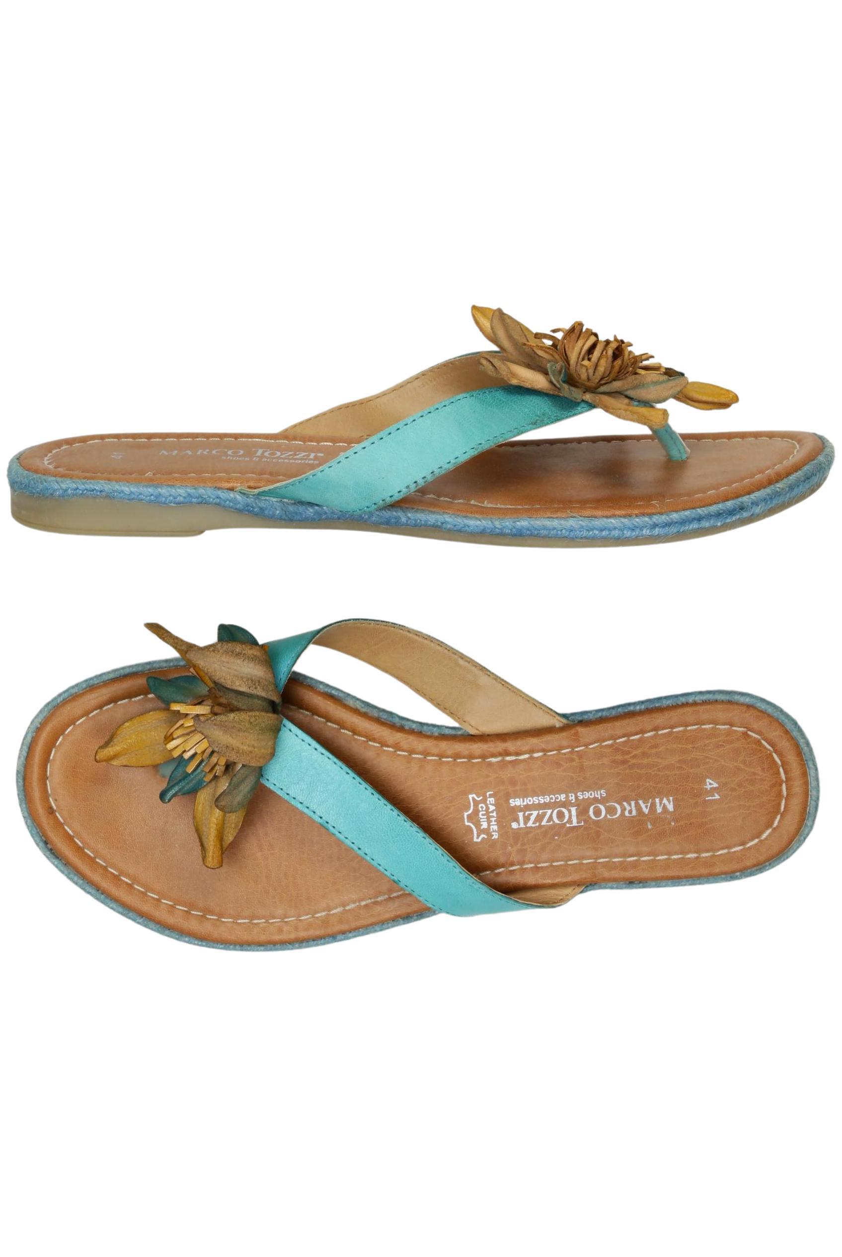 

Marco Tozzi Damen Sandale, türkis, Gr. 41