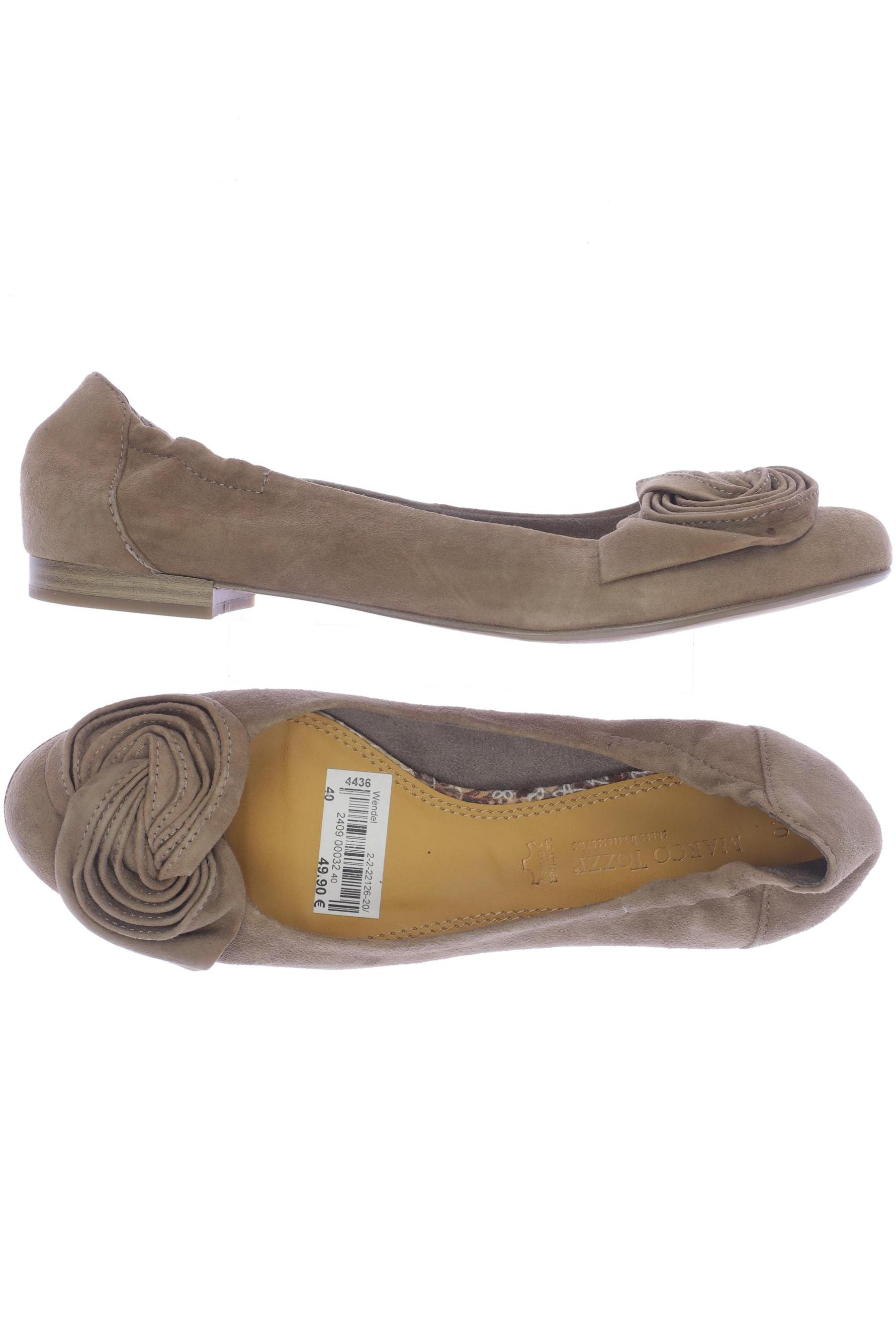 

Marco Tozzi Damen Ballerinas, braun, Gr. 40