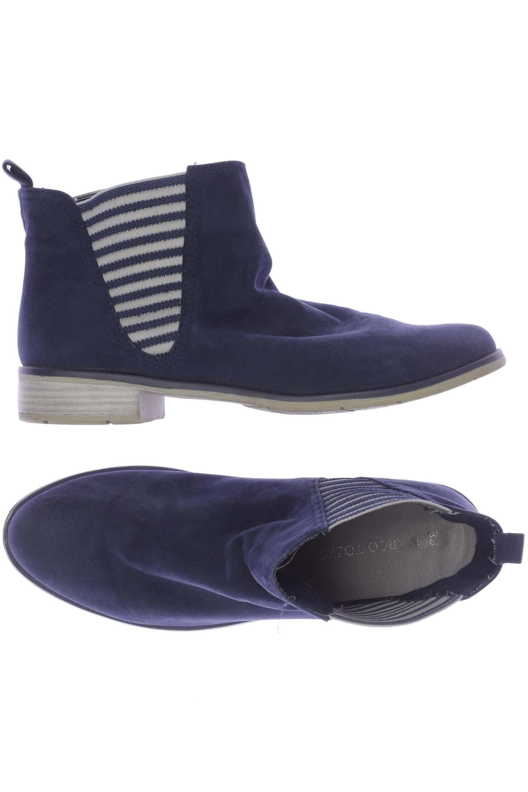 

Marco Tozzi Damen Stiefelette, marineblau, Gr. 39