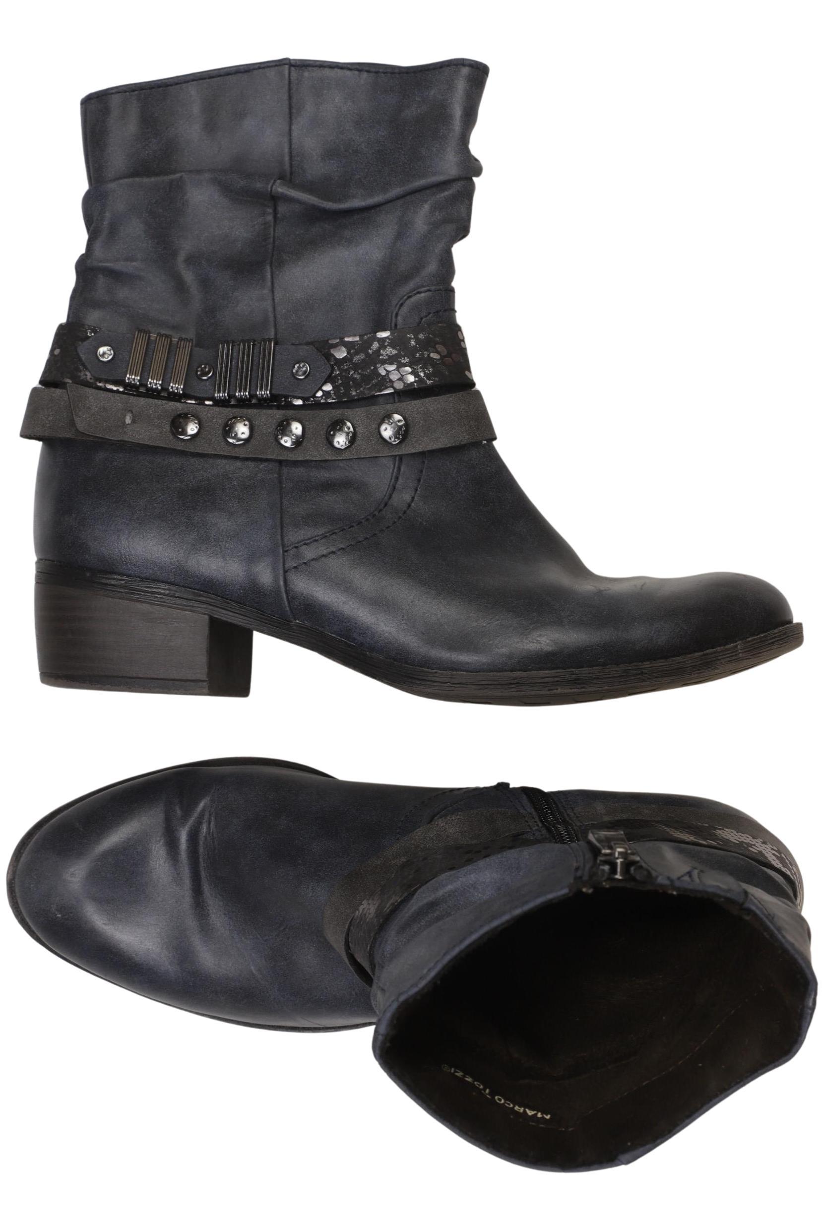 

Marco Tozzi Damen Stiefelette, marineblau, Gr. 37