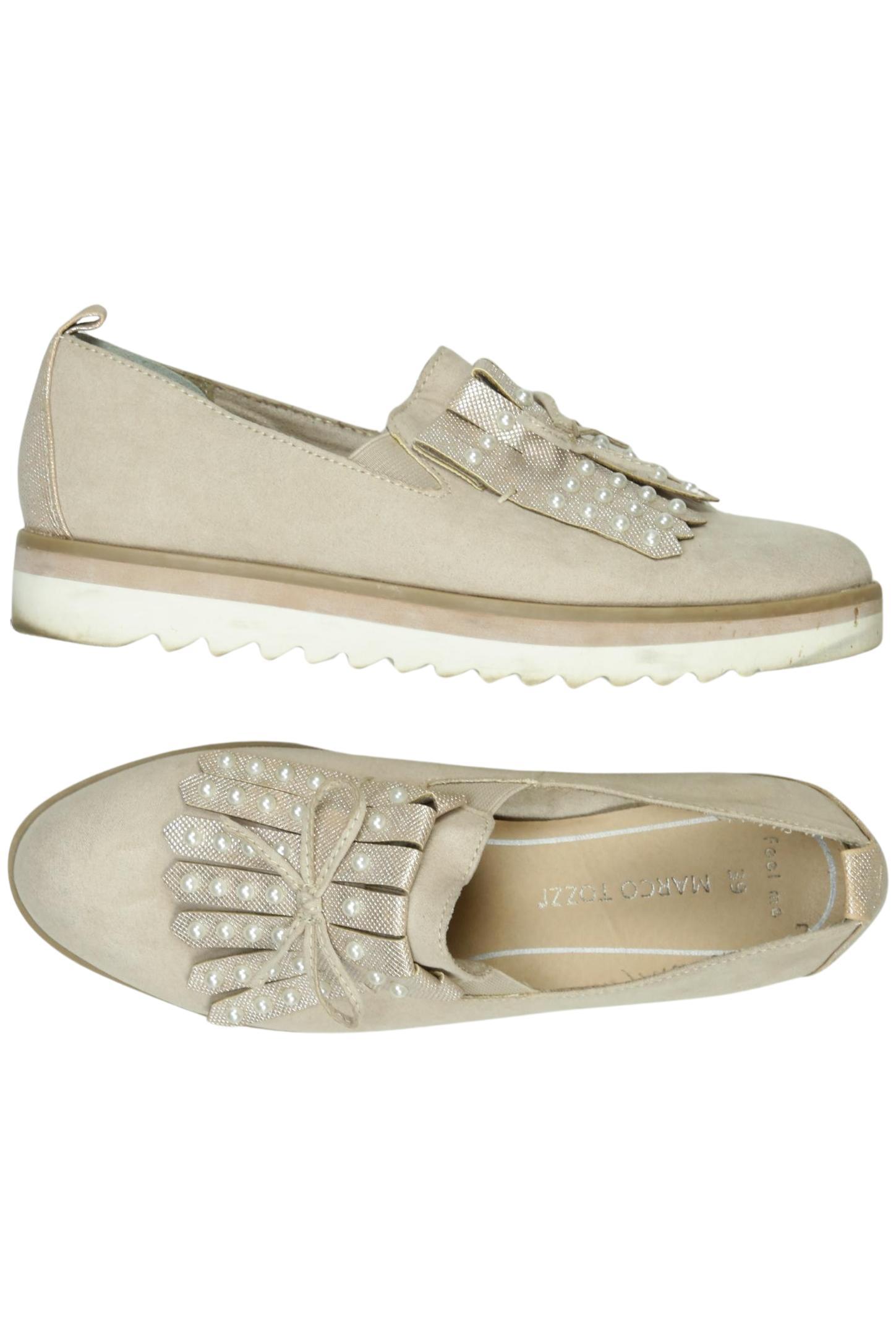 

Marco Tozzi Damen Halbschuh, beige, Gr. 39
