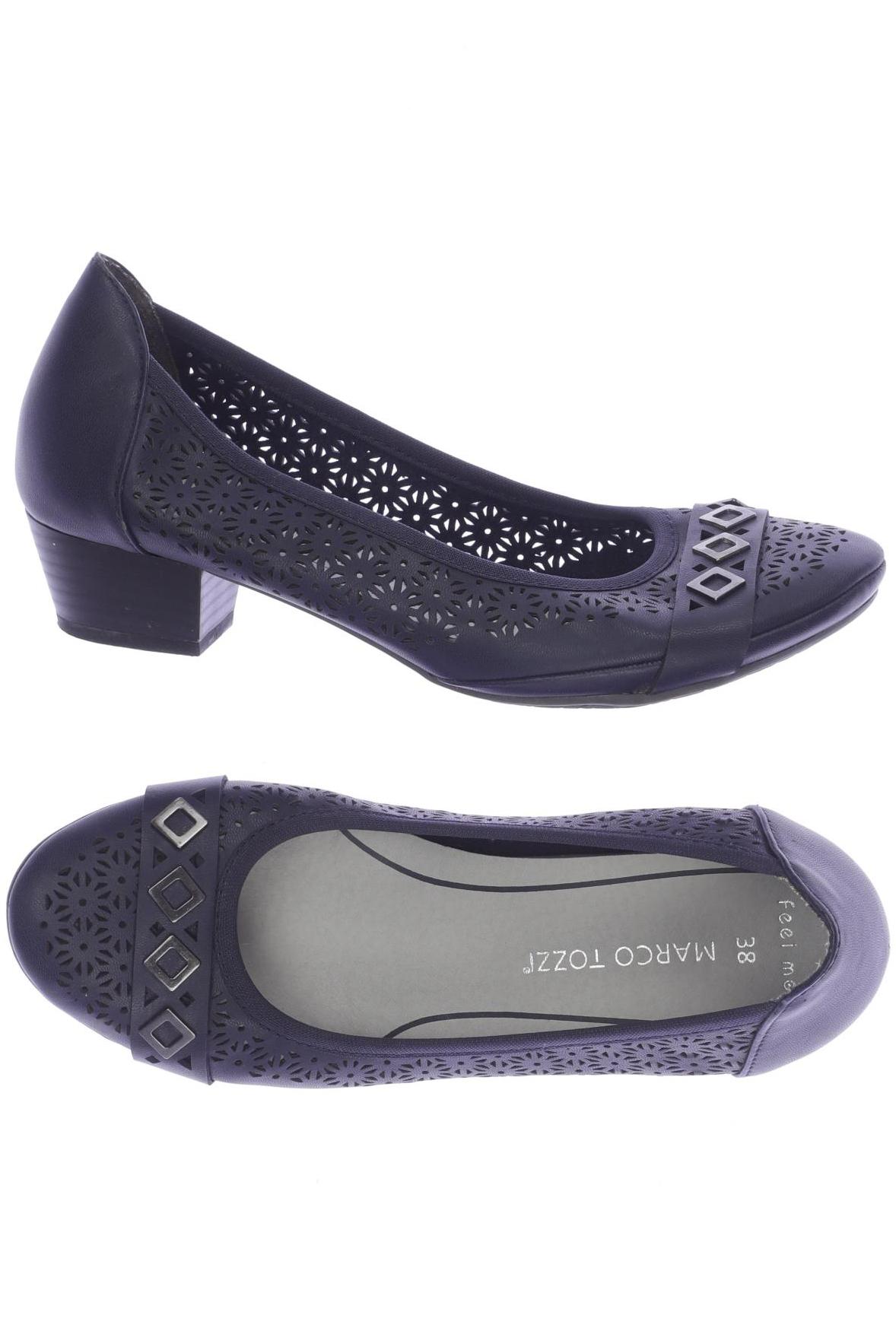 

Marco Tozzi Damen Pumps, marineblau